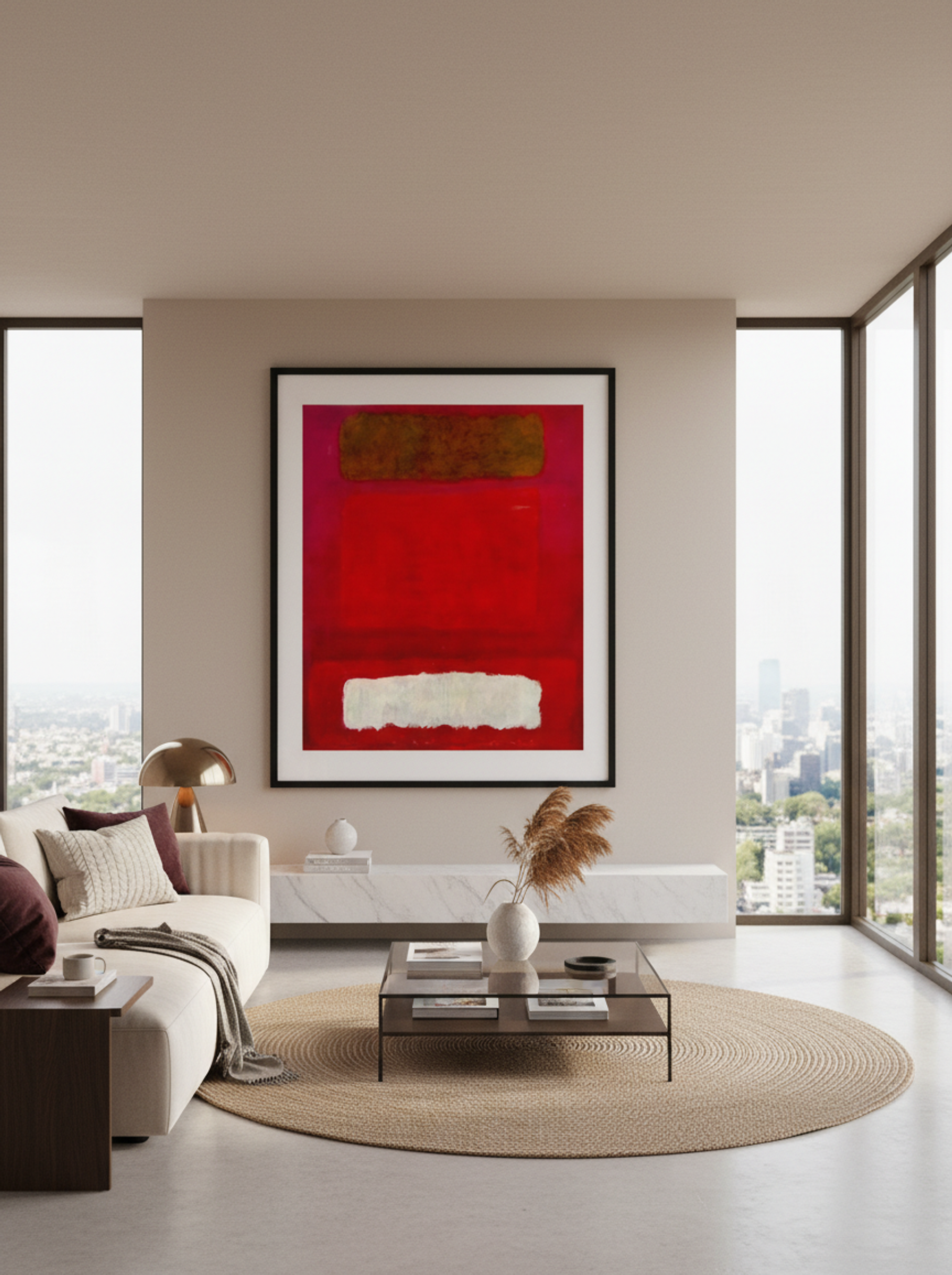 No. 16 (Red, White, and Brown) - Mark Rothko - Lifestyle