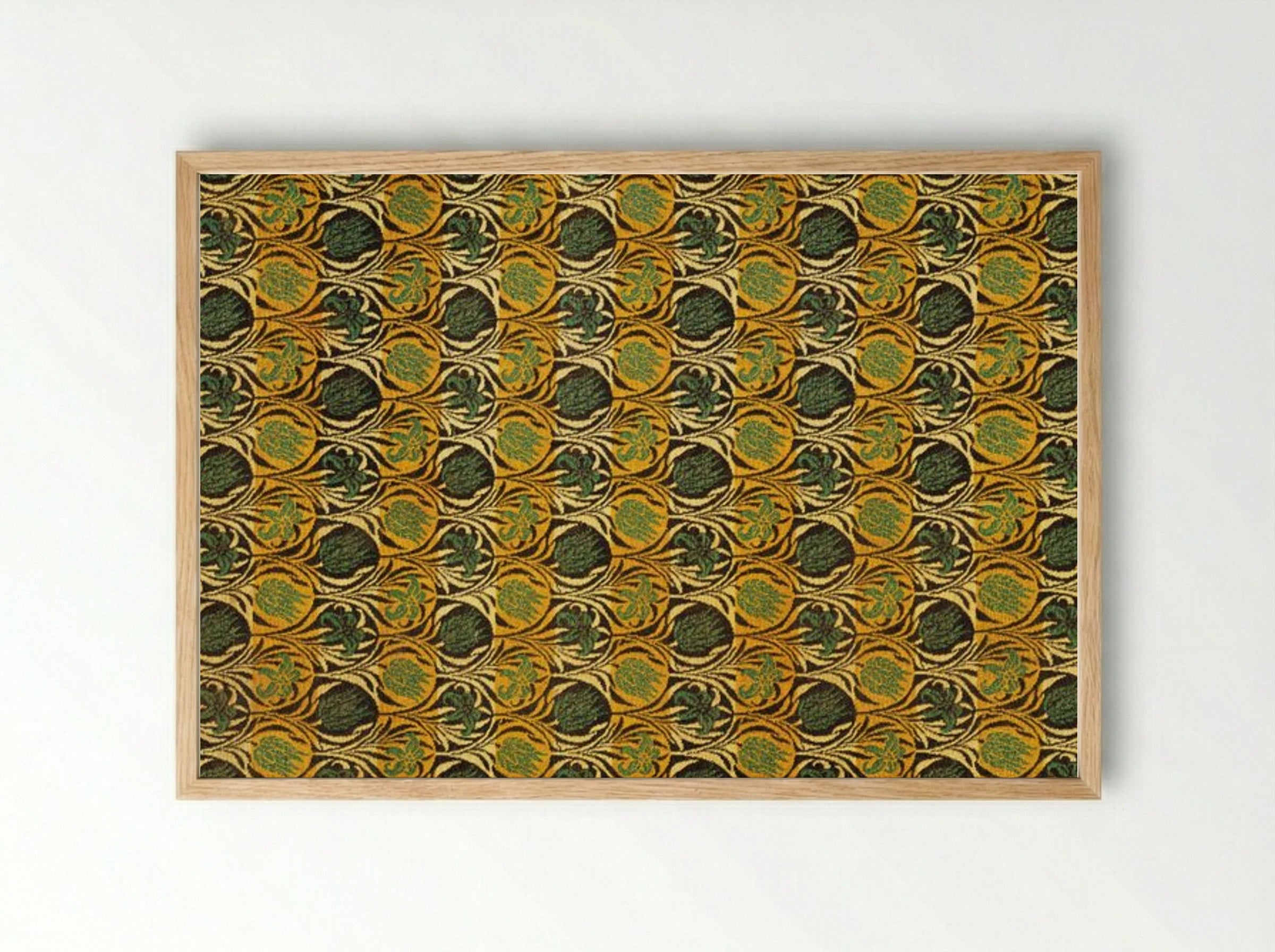 Tulip and Lily - William Morris - Framed Print Wood