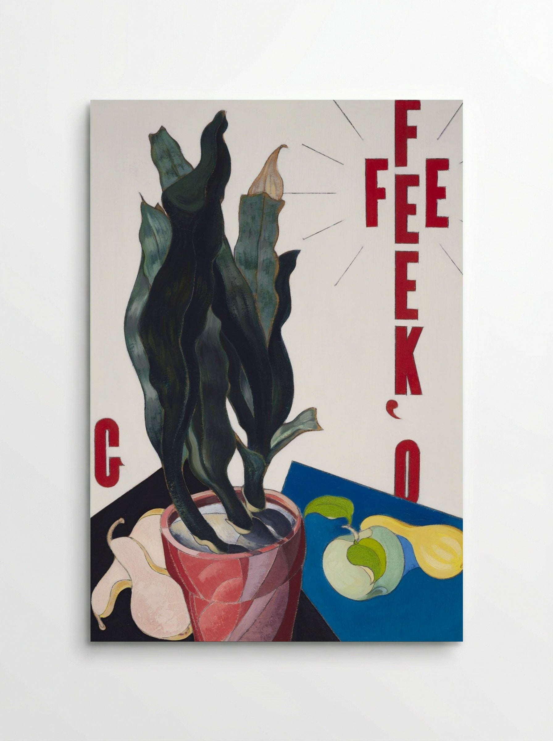 O'Keeffe (1923-1924) - Charles Demuth - Poster
