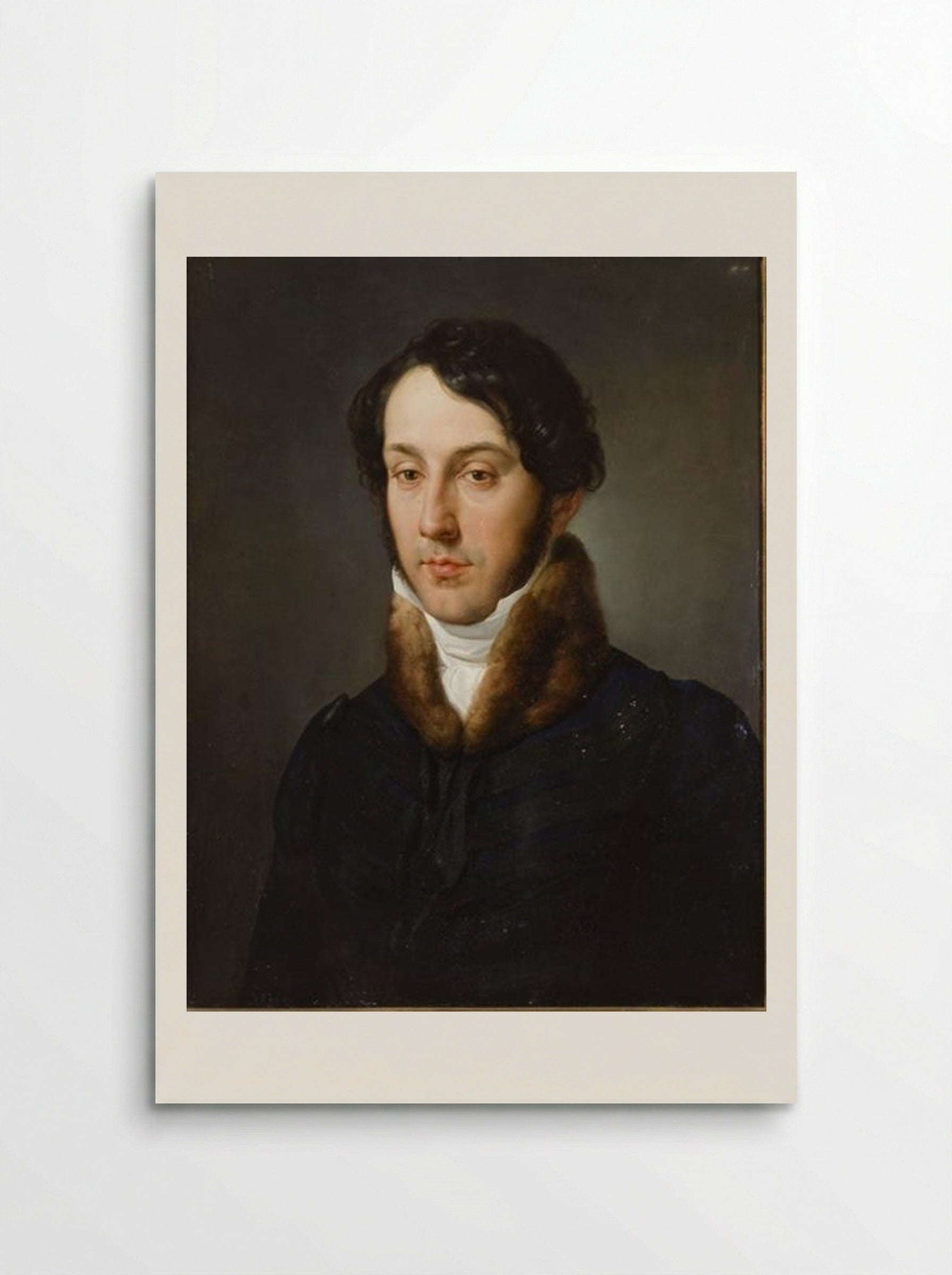 Portrait of a Man - Francesco Hayez - Poster