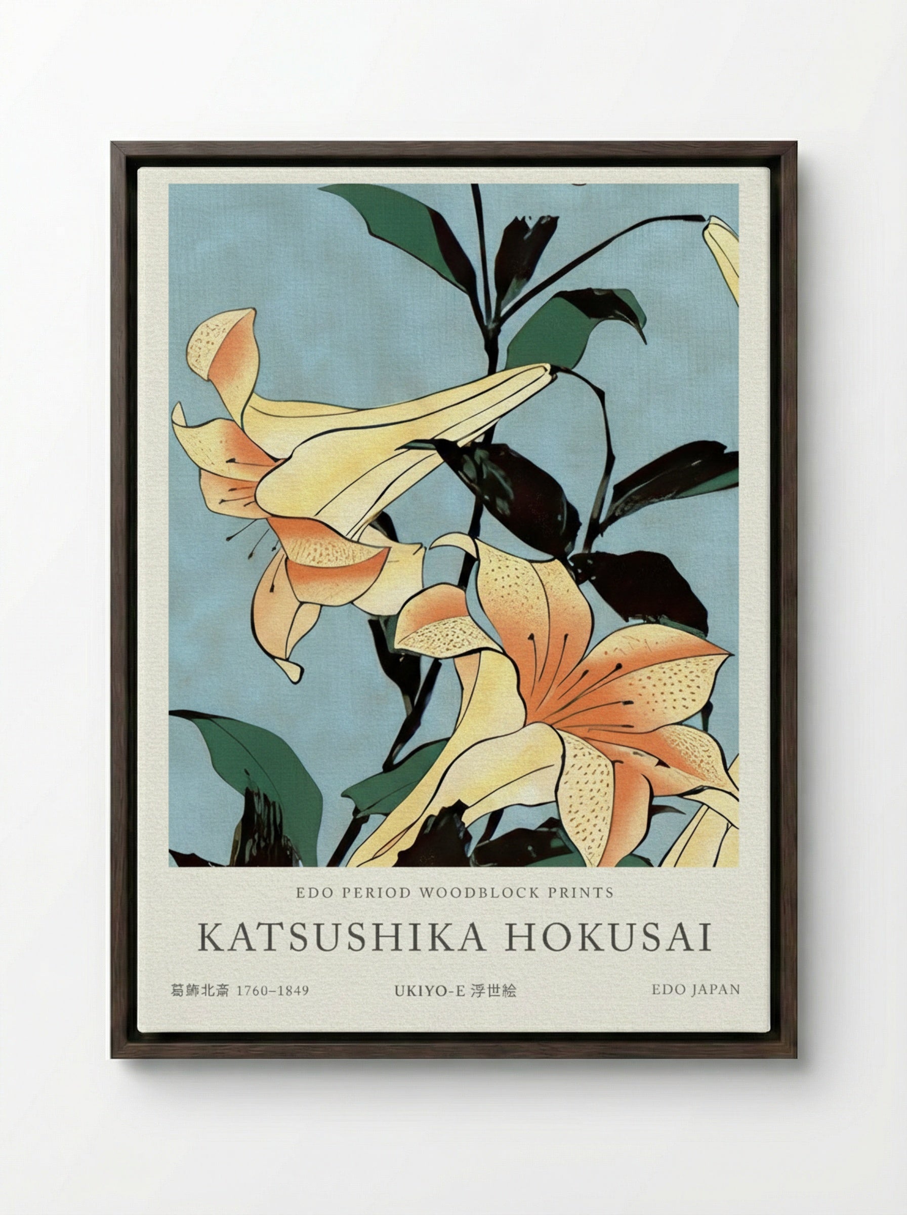 Lily - Katsushika Hokusai