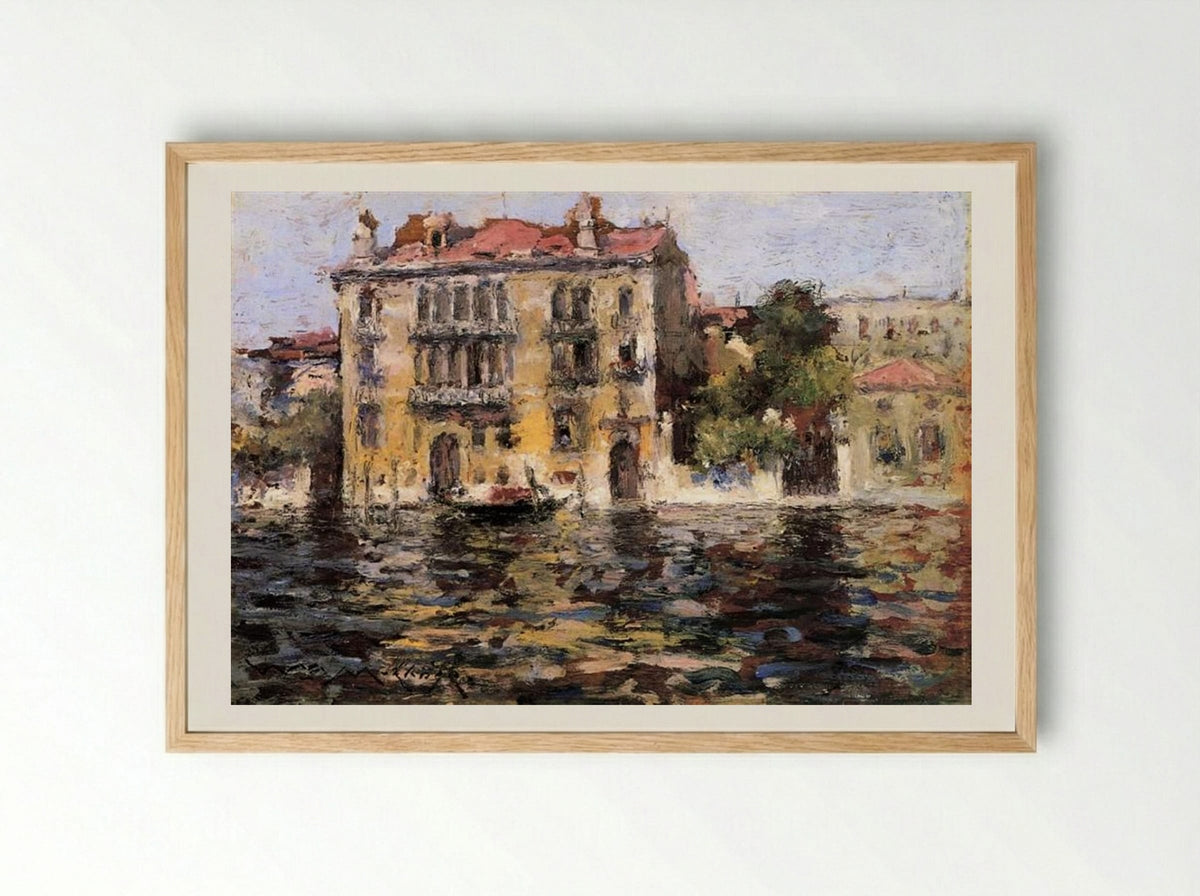 After the Rain - William Merritt Chase - Framed Print Wood
