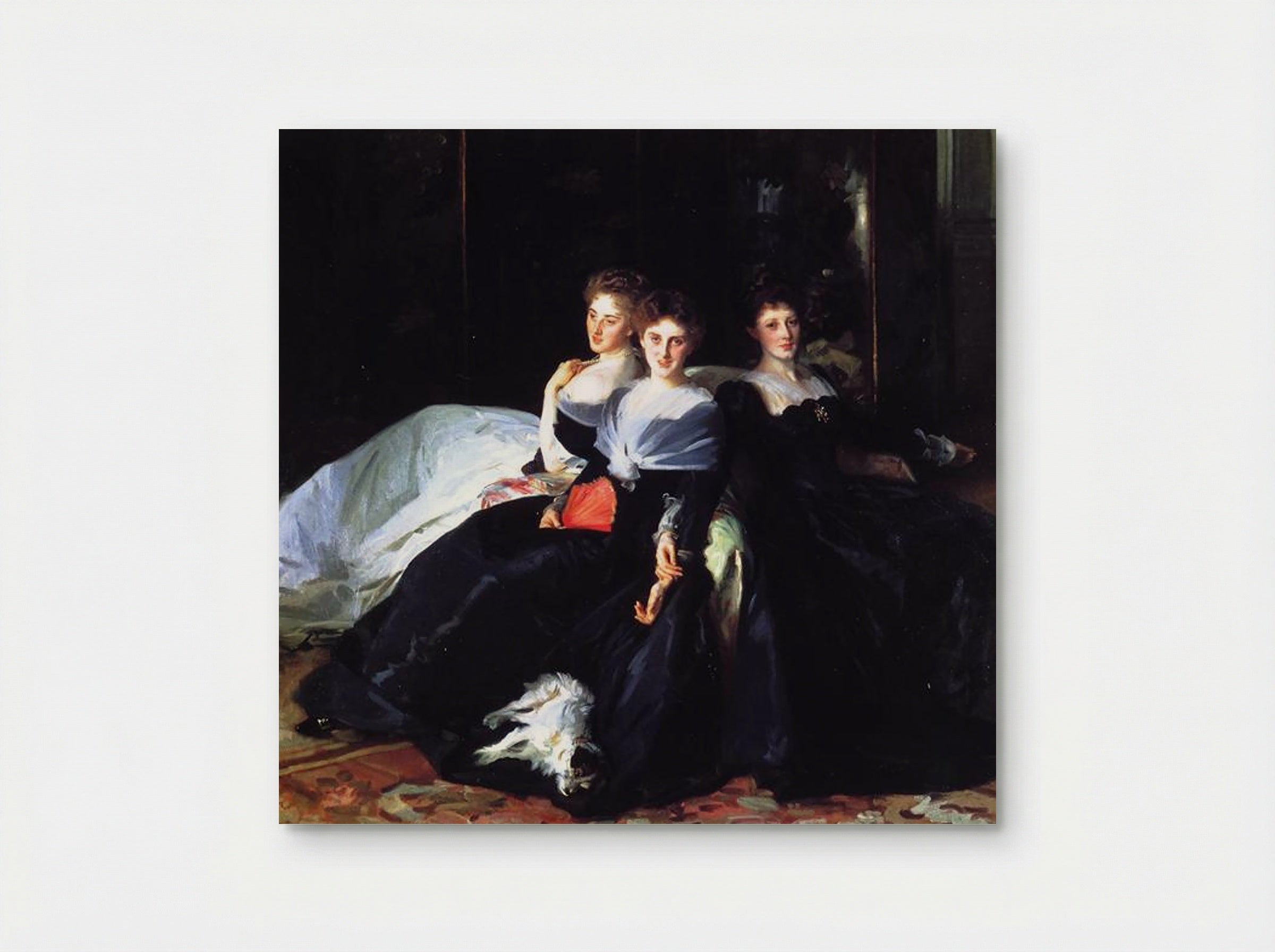 The Misses Hunter - John Singer Sargent - Poster