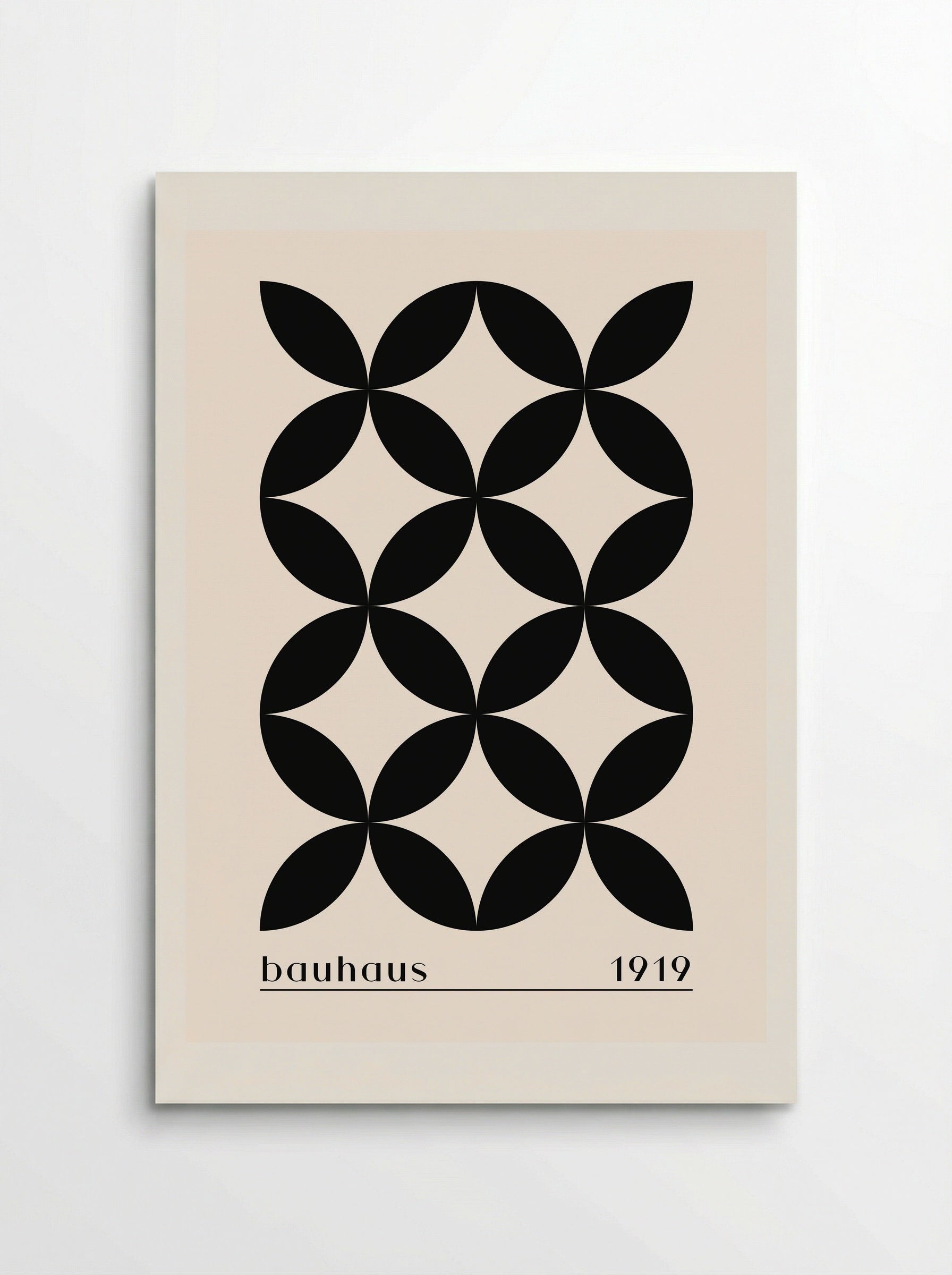 Bauhaus Petal Formation 1919 - Poster