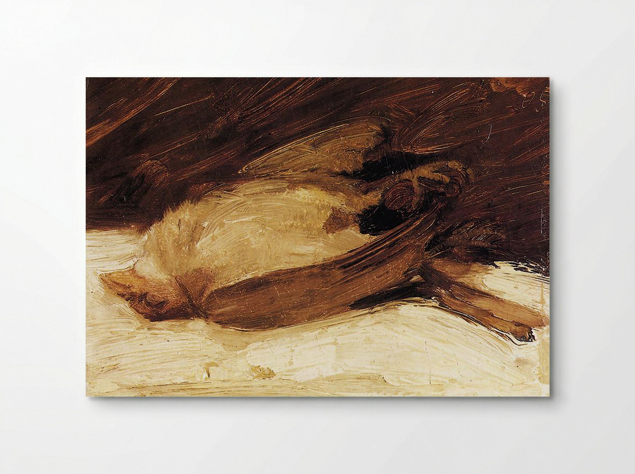 The Dead Sparrow - Théodule-Augustin Ribot - Poster
