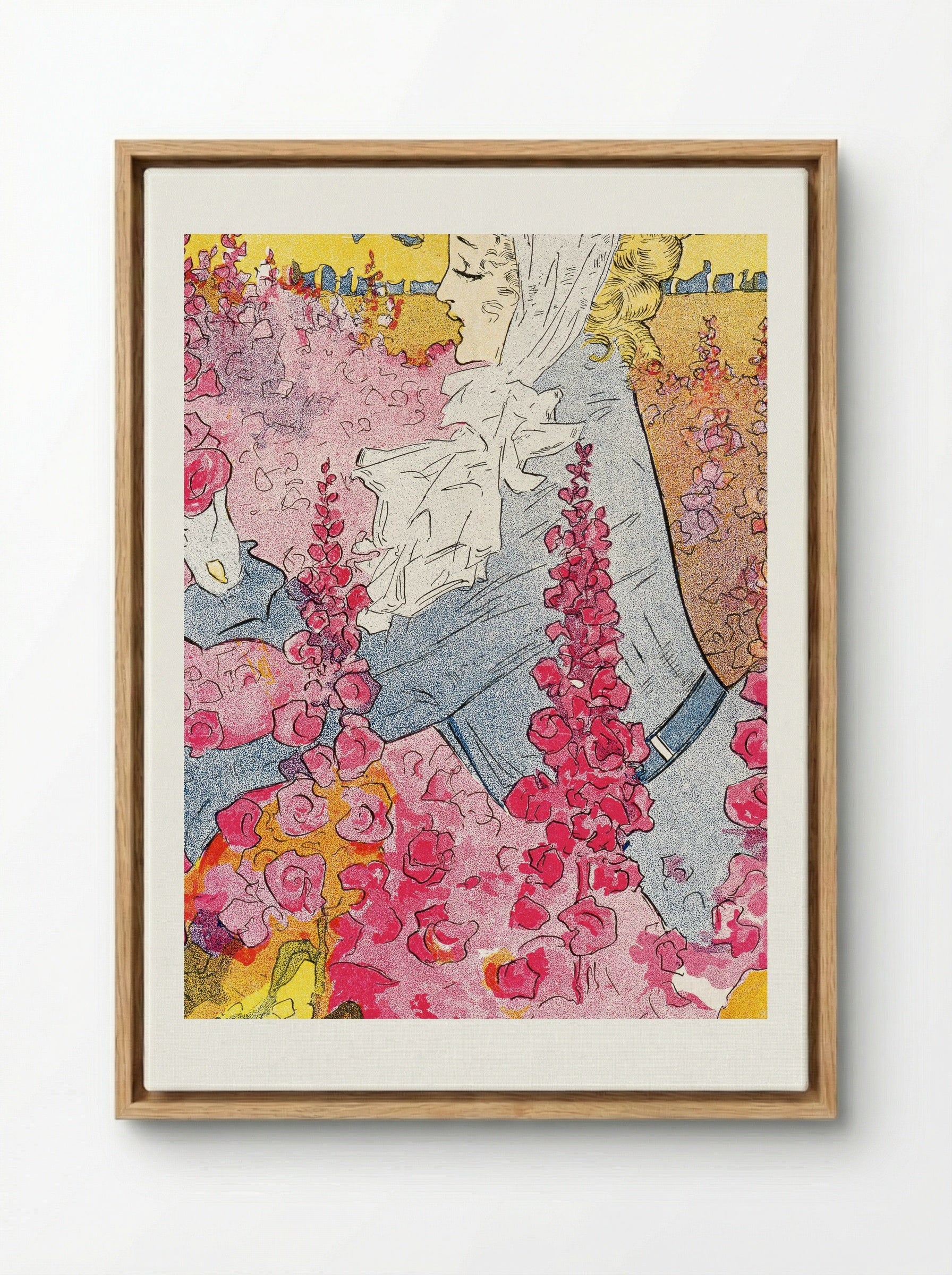 Summer - Penrhyn Stanlaws - Framed Canvas Wood