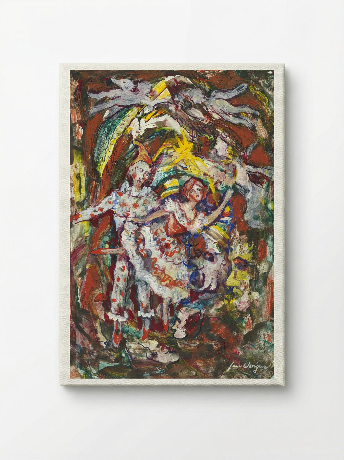 Sketch for Petrouchka by Stravinsky - Léon Wengier - Canvas