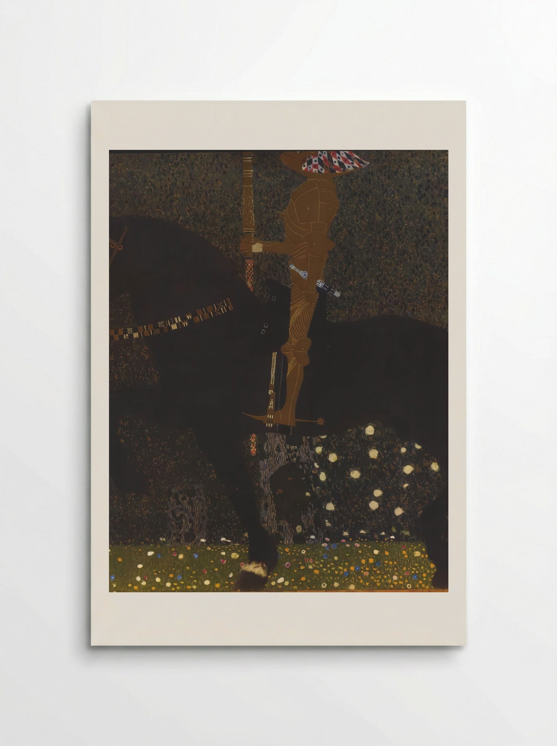 The Golden Knight - Gustav Klimt - Poster