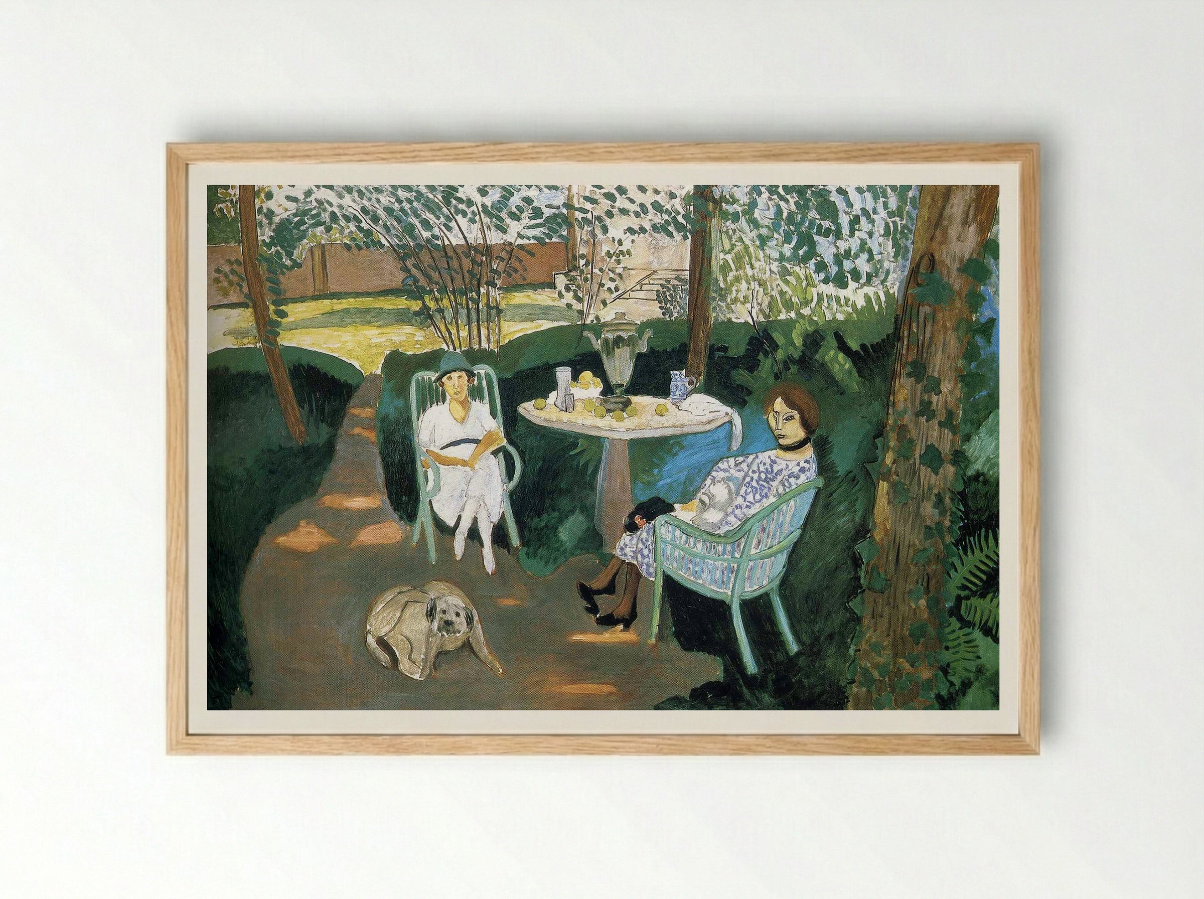 Tea - Henri Matisse - Framed Print Wood