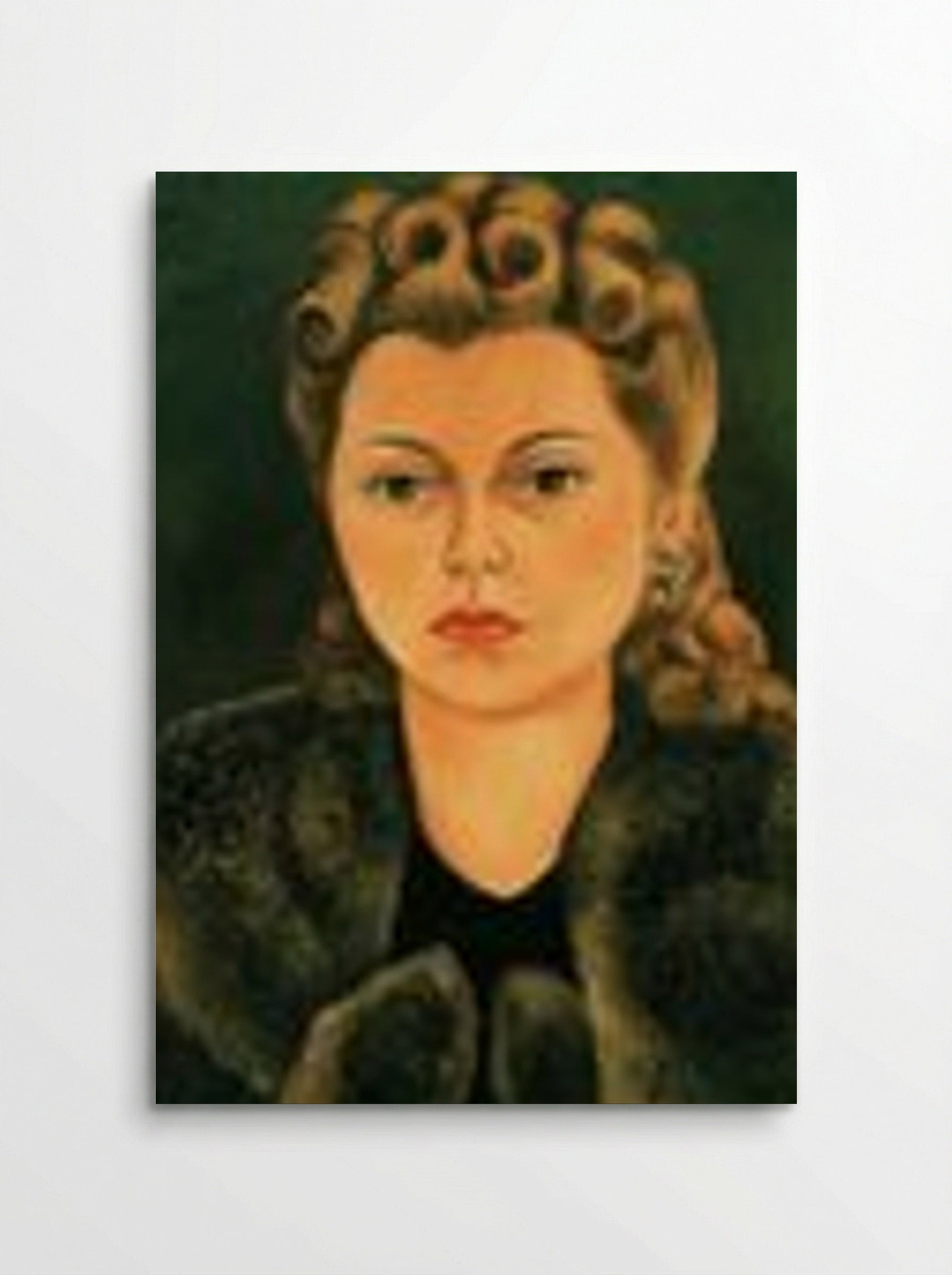 Portrait of Natasha Gelman - Diego Rivera - Poster