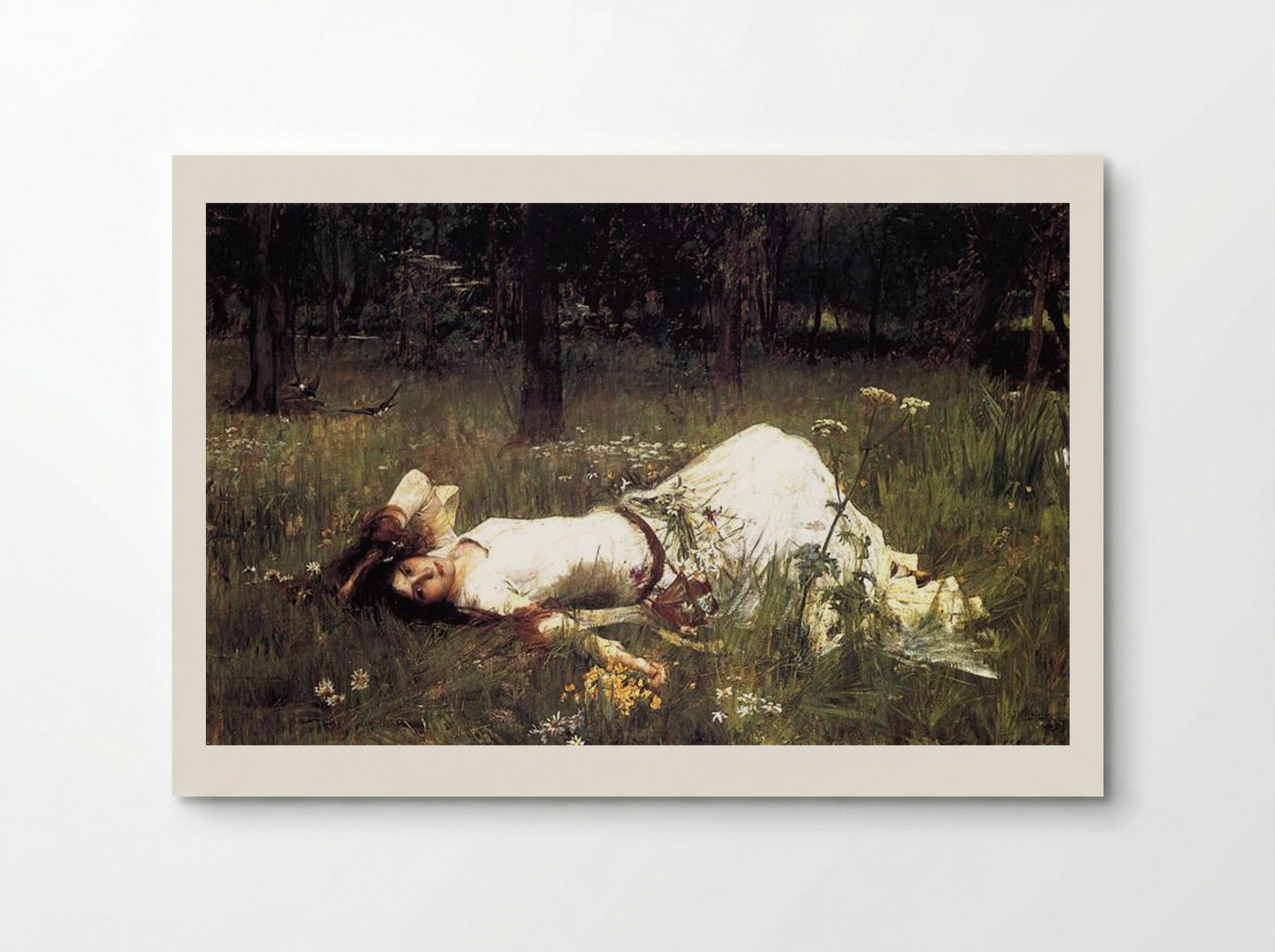 Ophelia - John William Waterhouse - Poster