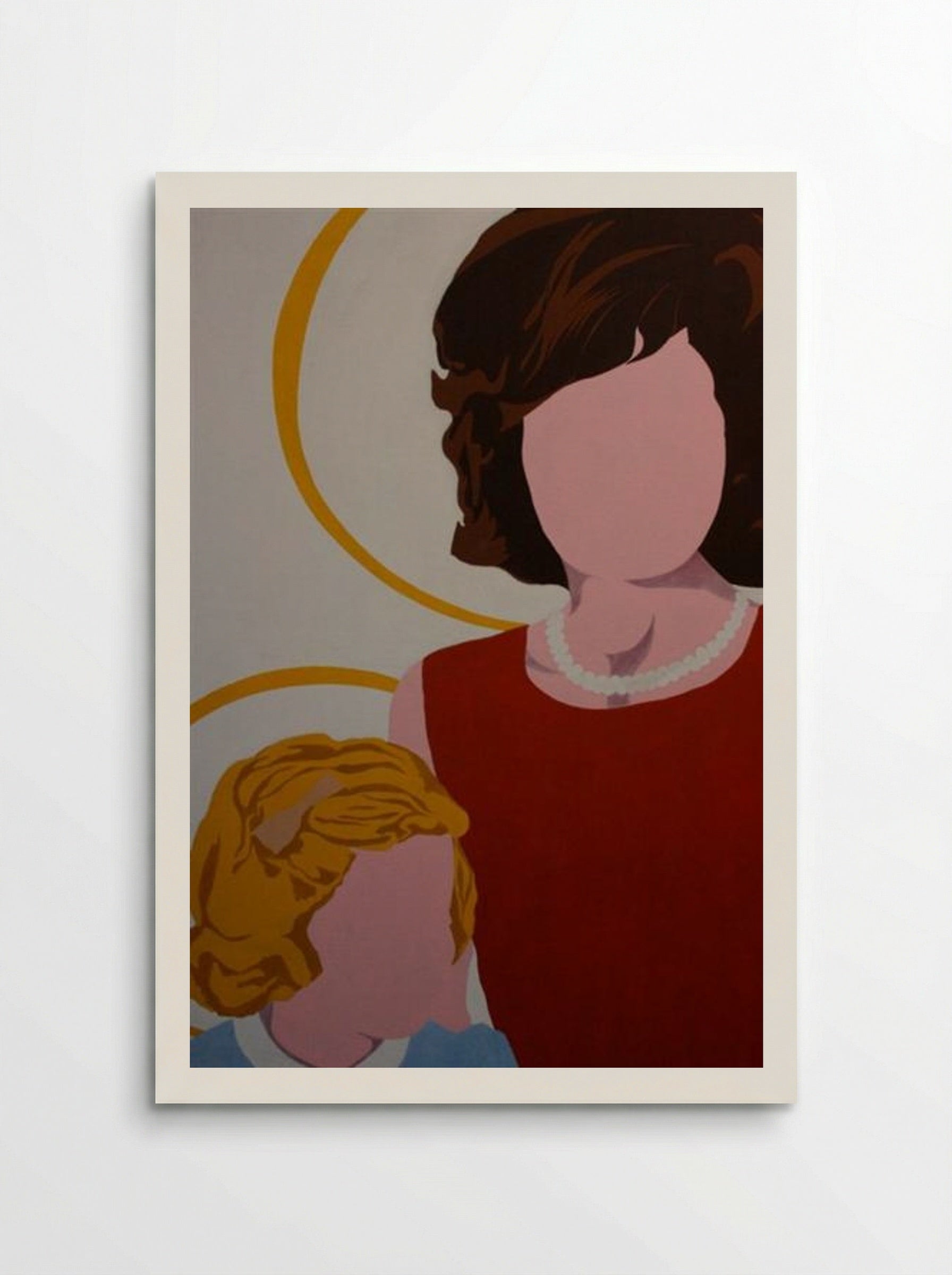 Madonna and Child - Allan D'Arcangelo - Poster