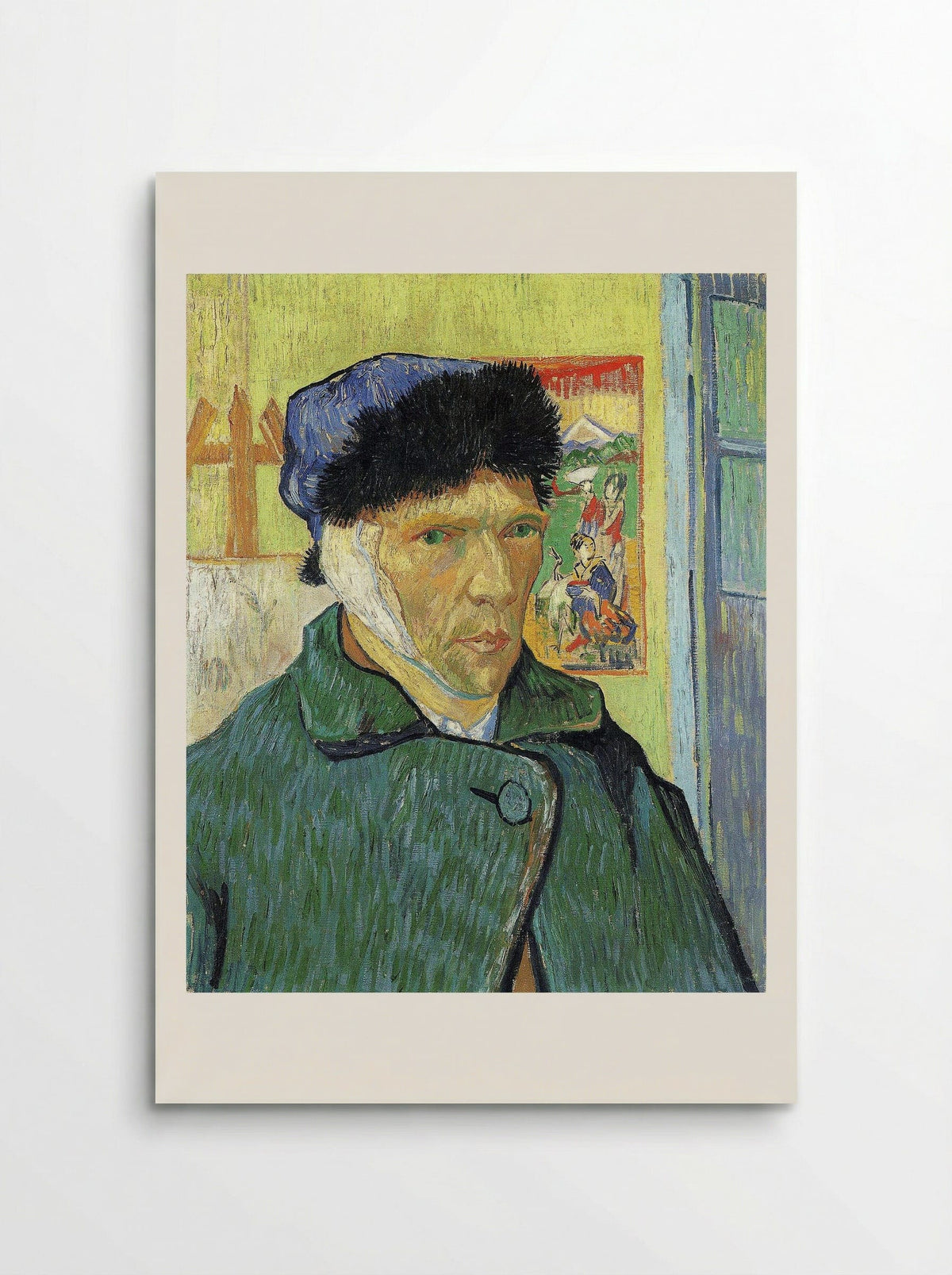 Self-Portrait with Bandaged Ear - Vincent van Gogh - Poster