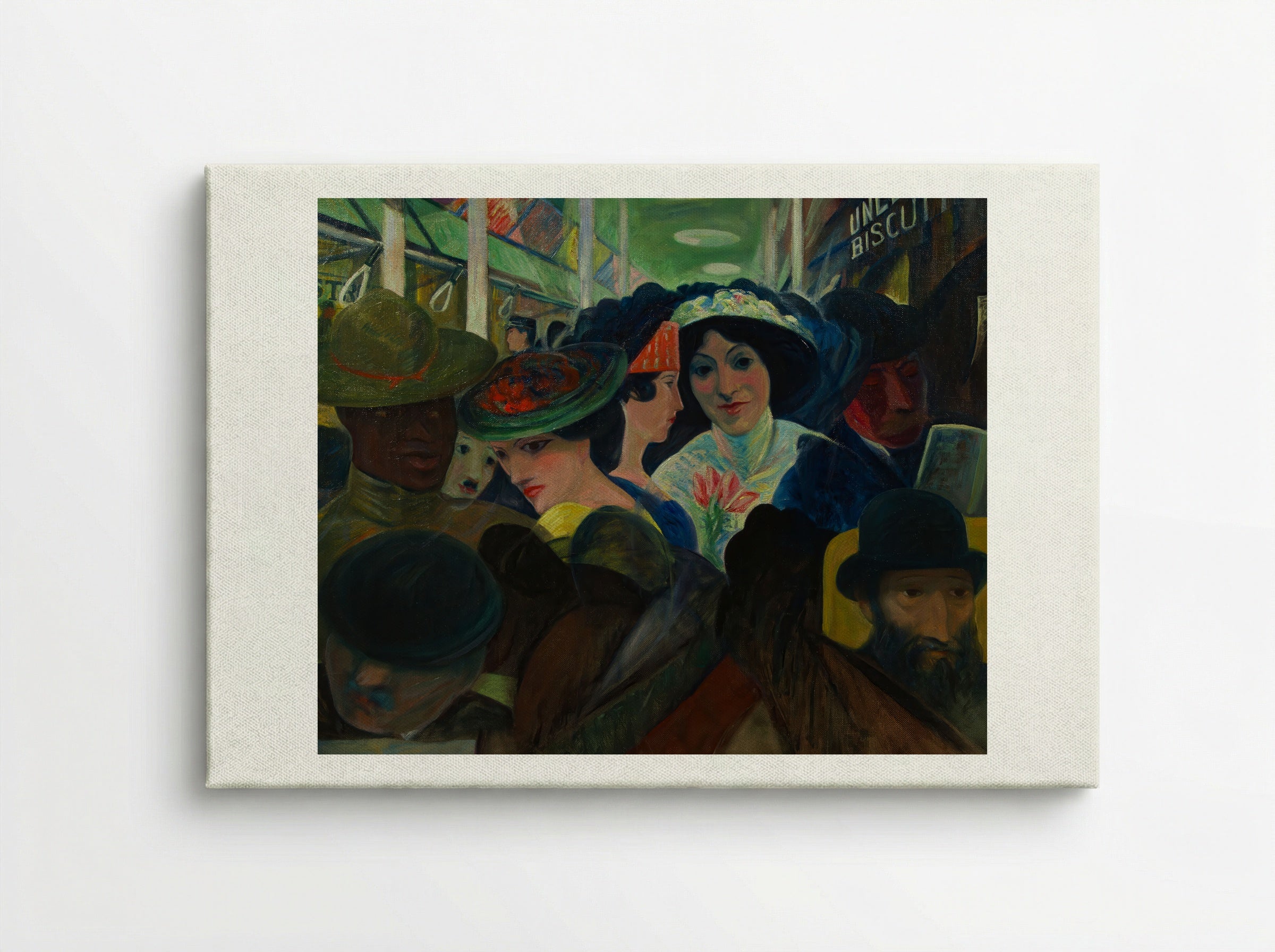The Subway - Max Weber - Canvas