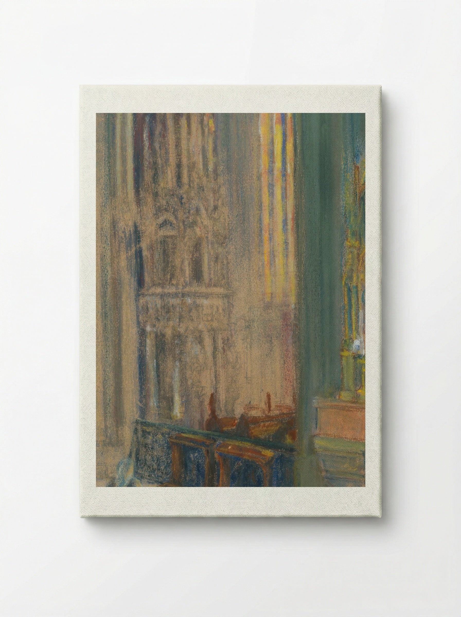 Interior of Košice Cathedral - Konstantin Bauer - Canvas