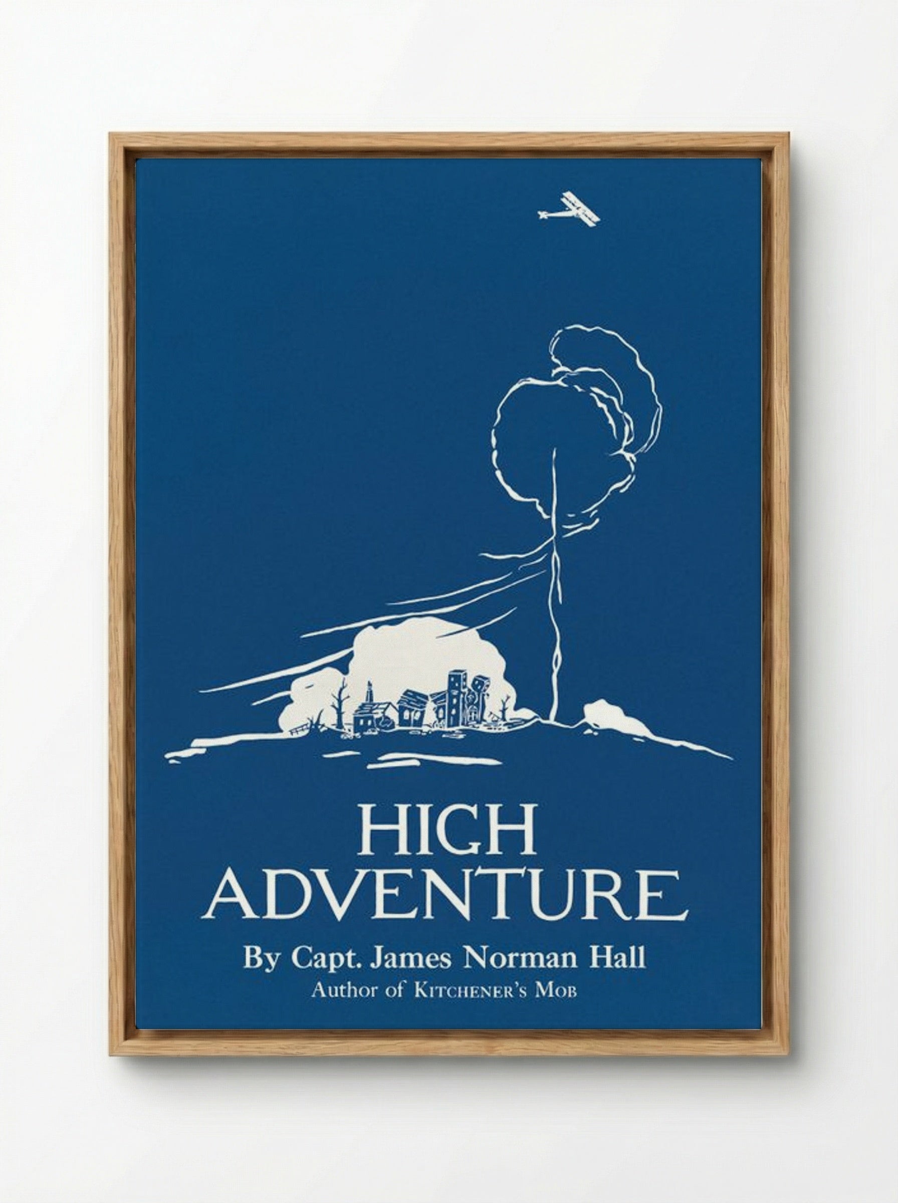 High Adventure - Edward Penfield - Framed Canvas Wood