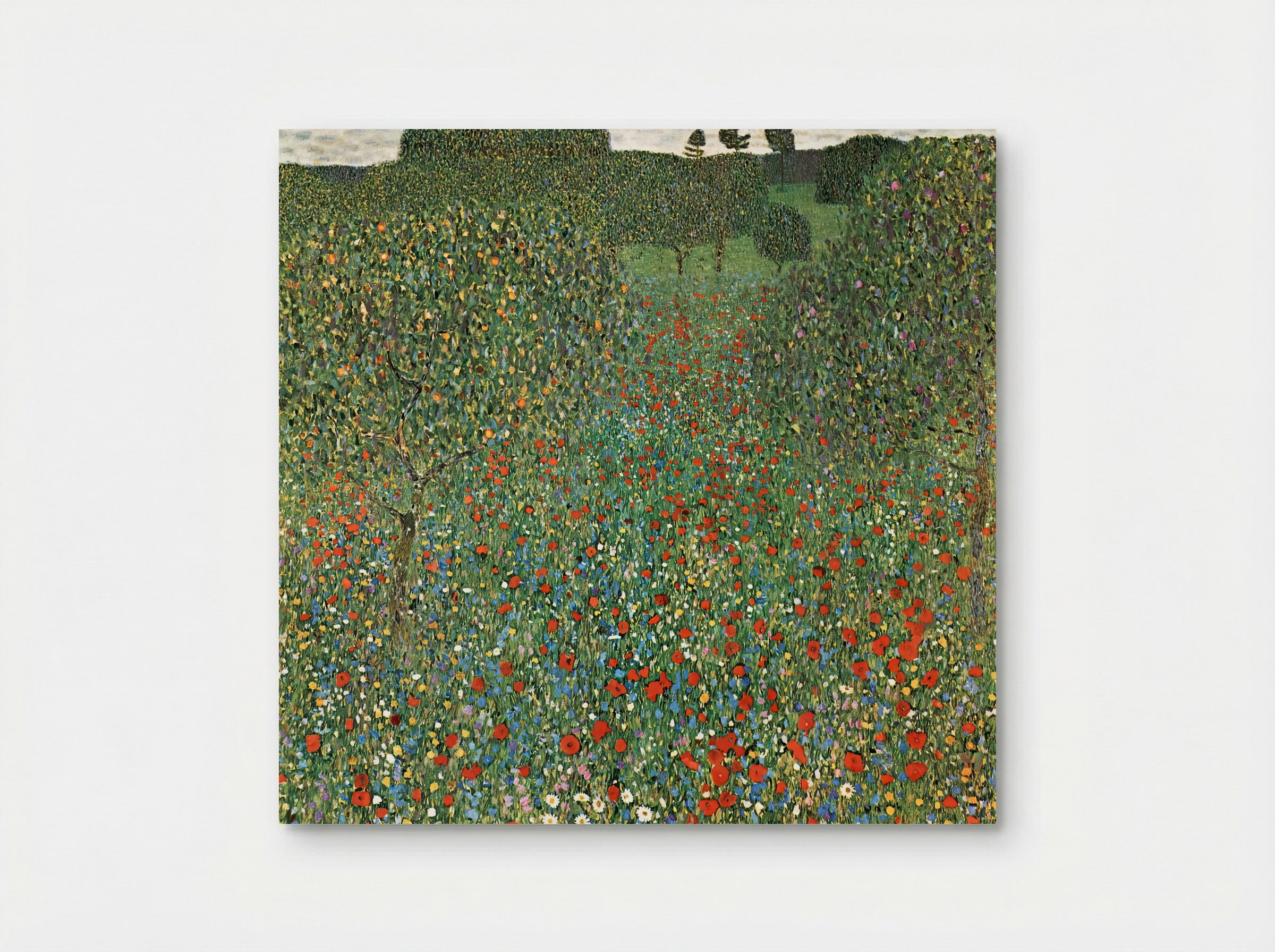 Mohnfeld - Gustav Klimt - Poster