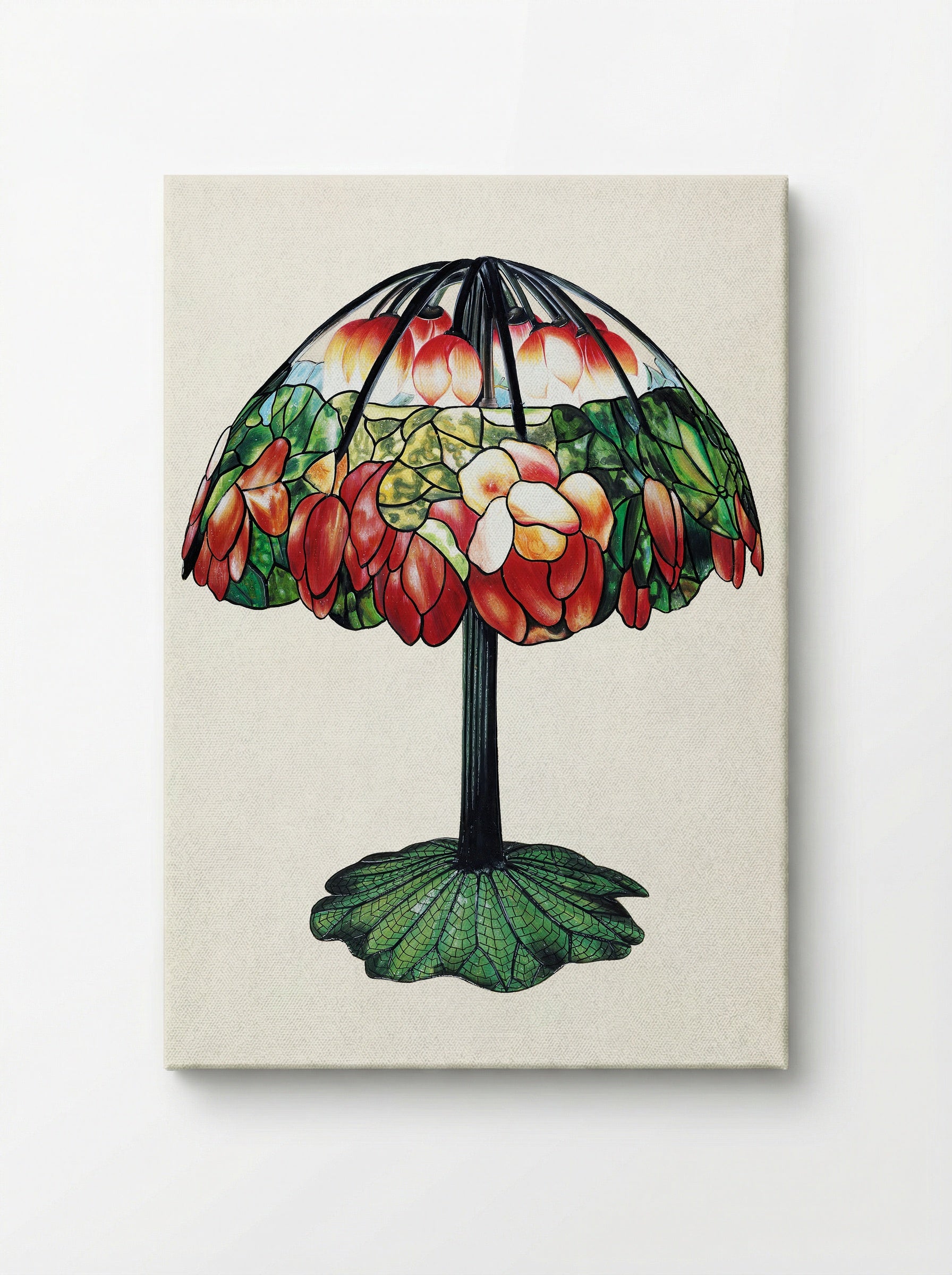 Design for a Lamp - Louis Comfort Tiffany - Canvas