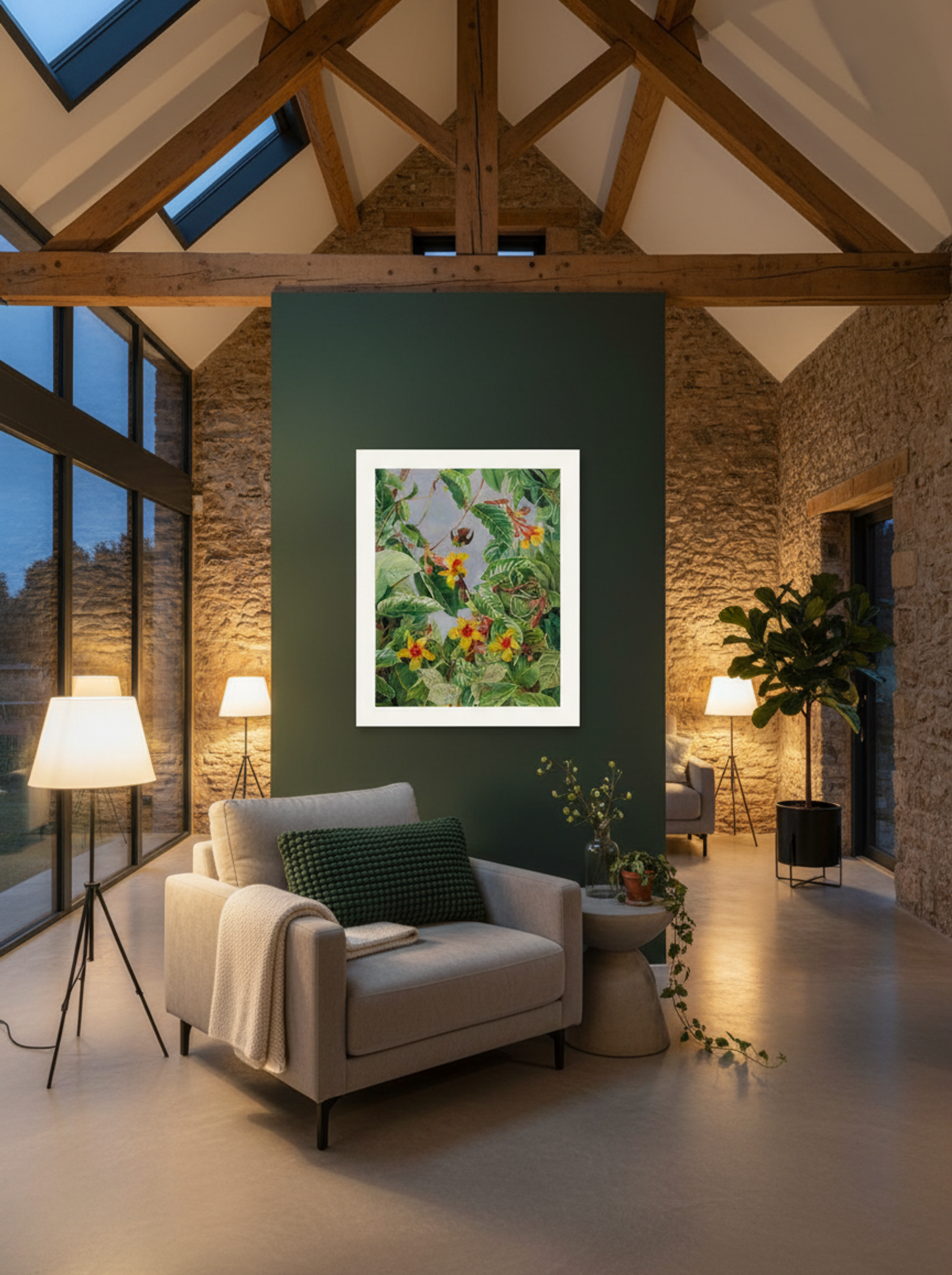 A Brazilian Climbing Shrub and Humming Birds - Marianne North - Lifestyle