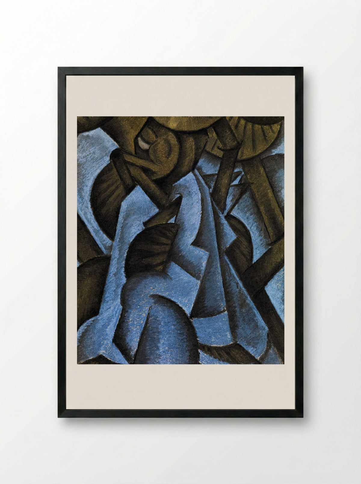 Pagan Philosophy - Arthur Dove - Framed Print Black