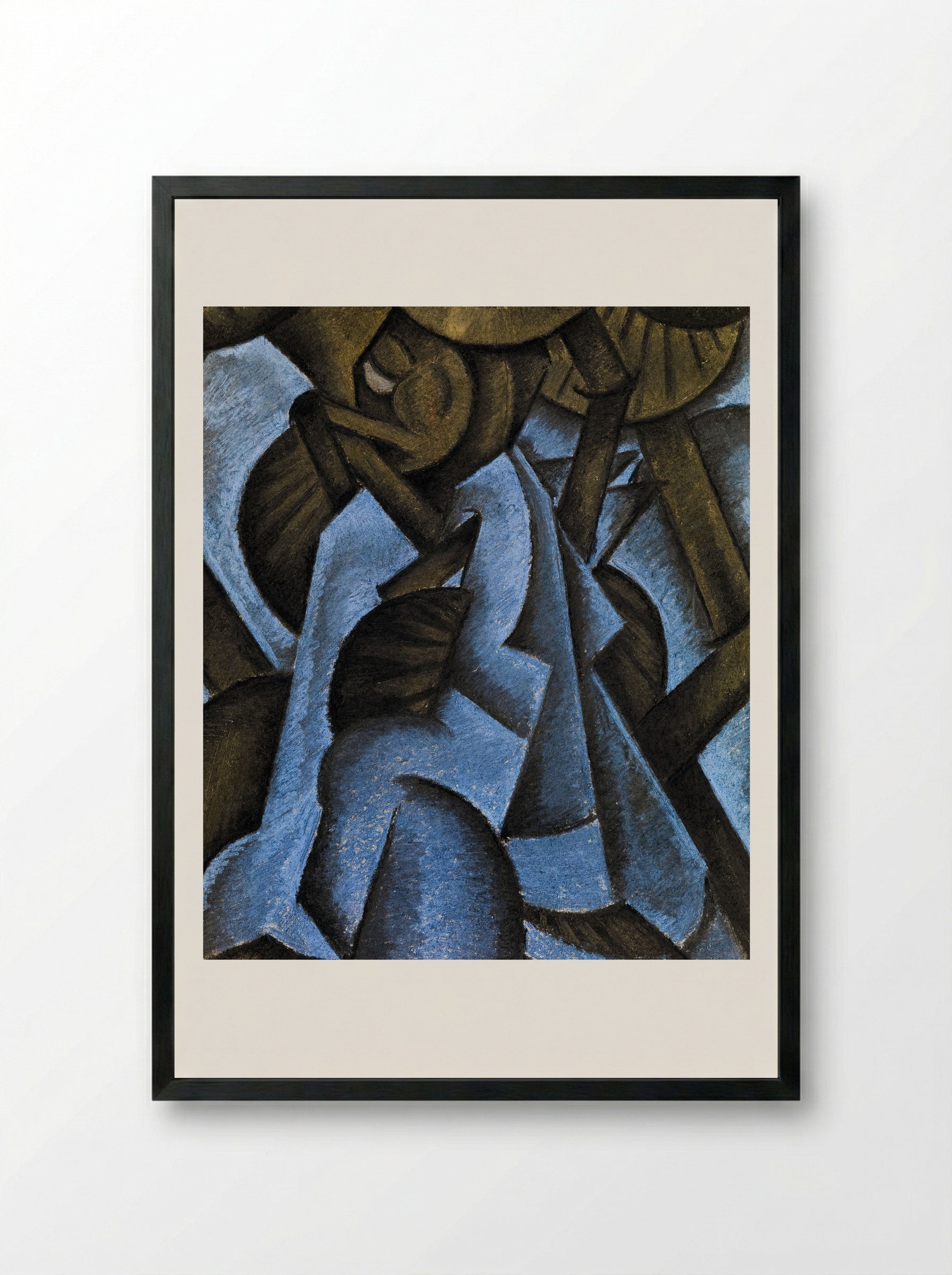 Pagan Philosophy - Arthur Dove - Framed Print Black