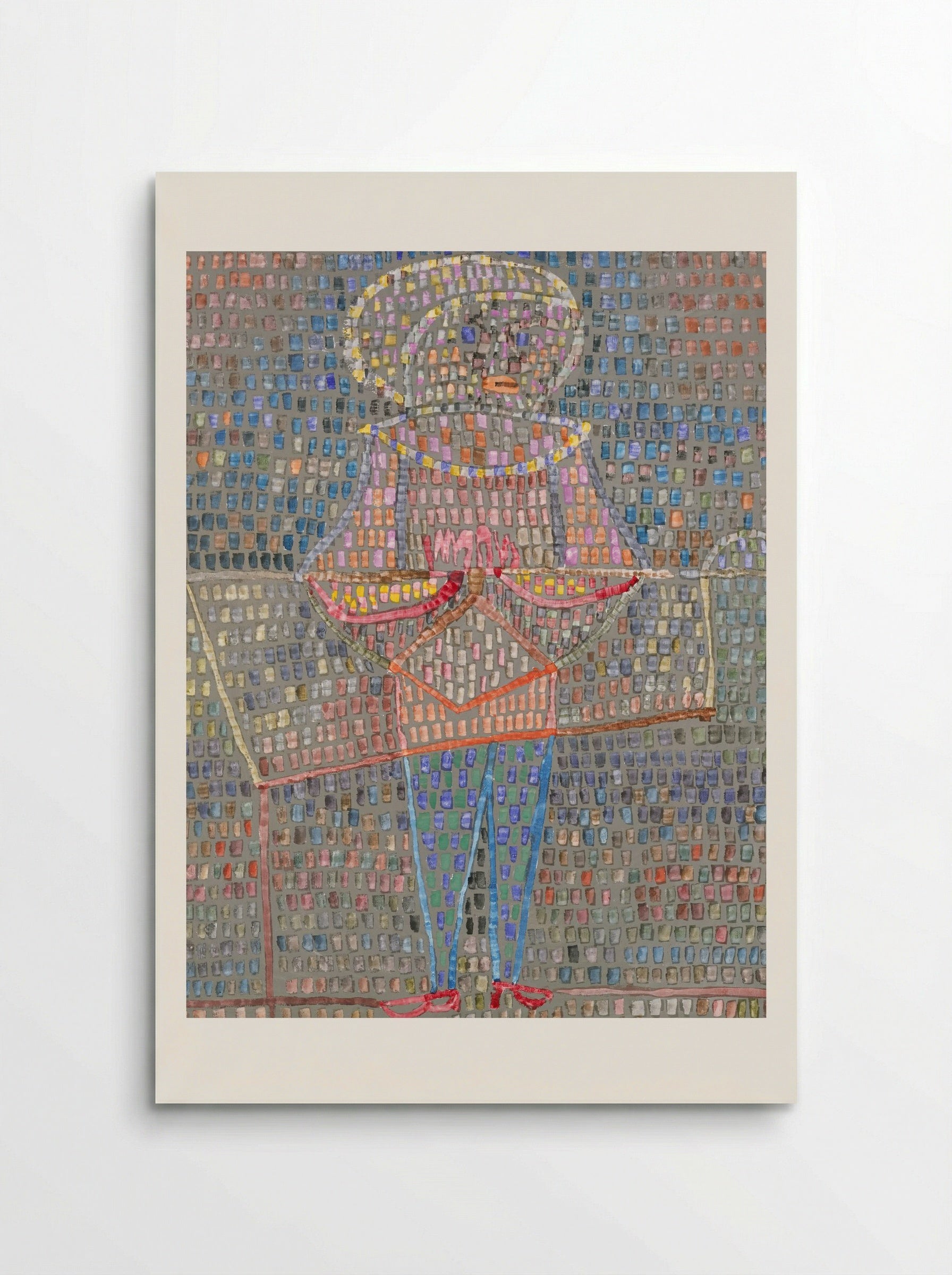 Boy in Fancy Dress - Paul Klee - Poster