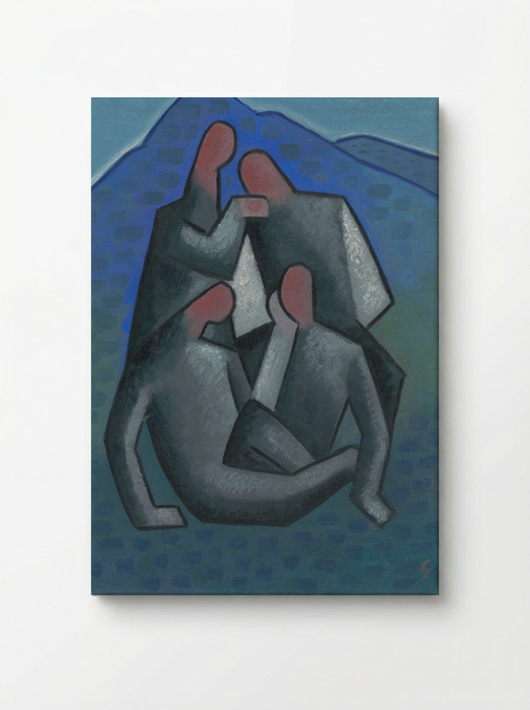 Robbers - Mikuláš Galanda - Canvas