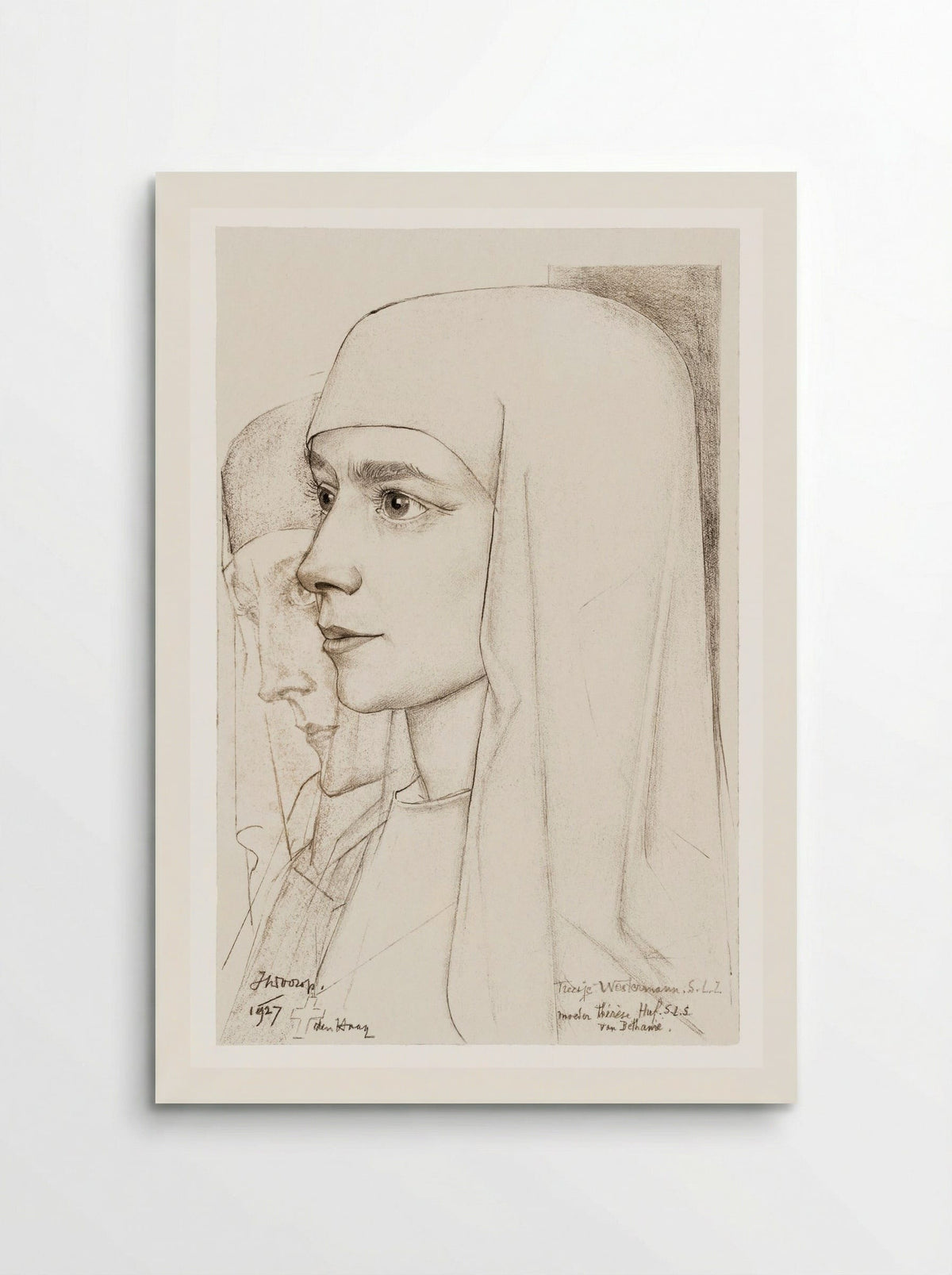 Portrait of Treesje Westermann - Jan Toorop - Poster