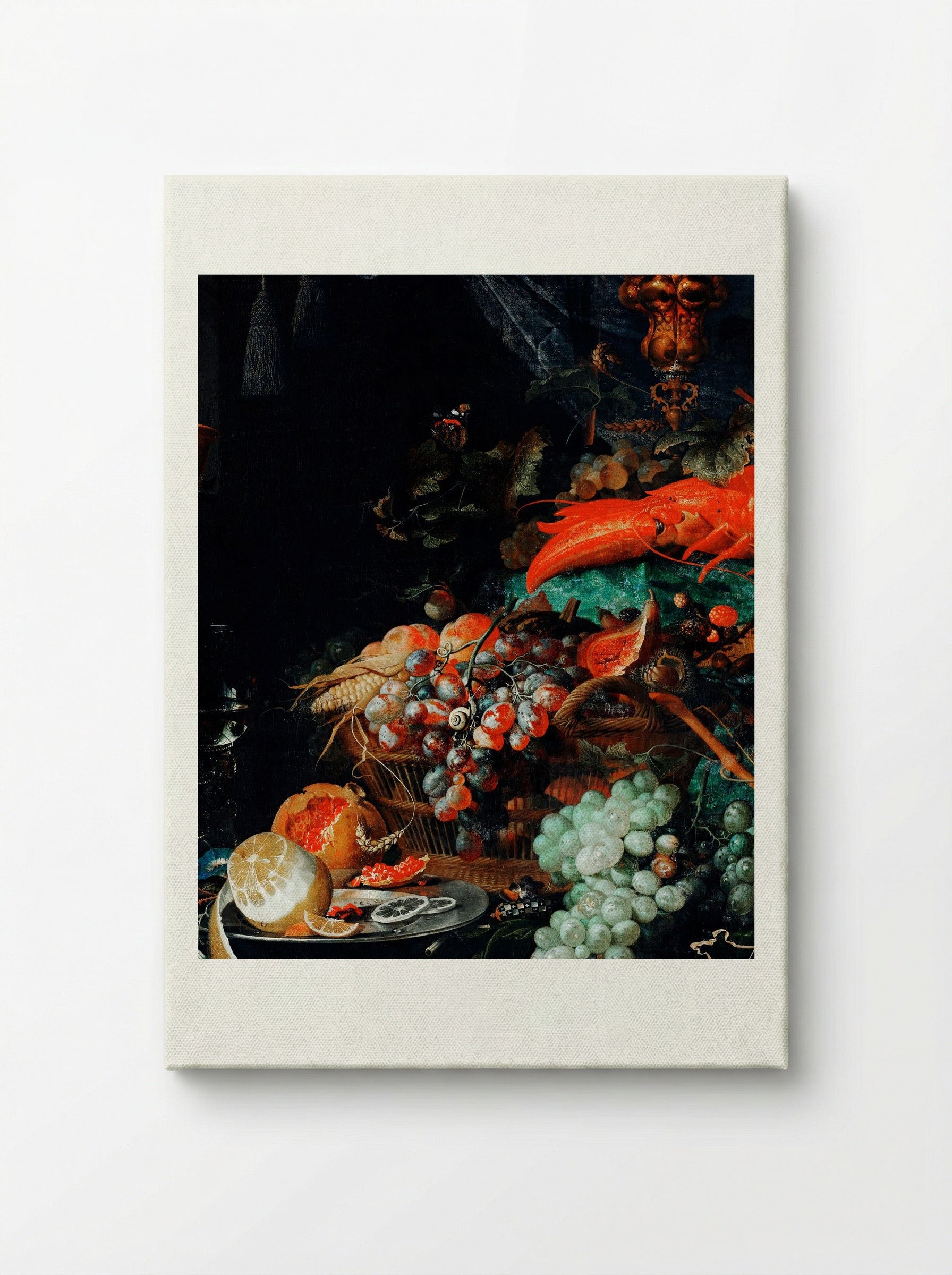 Fruits and Lobster - Abraham Mignon - Canvas