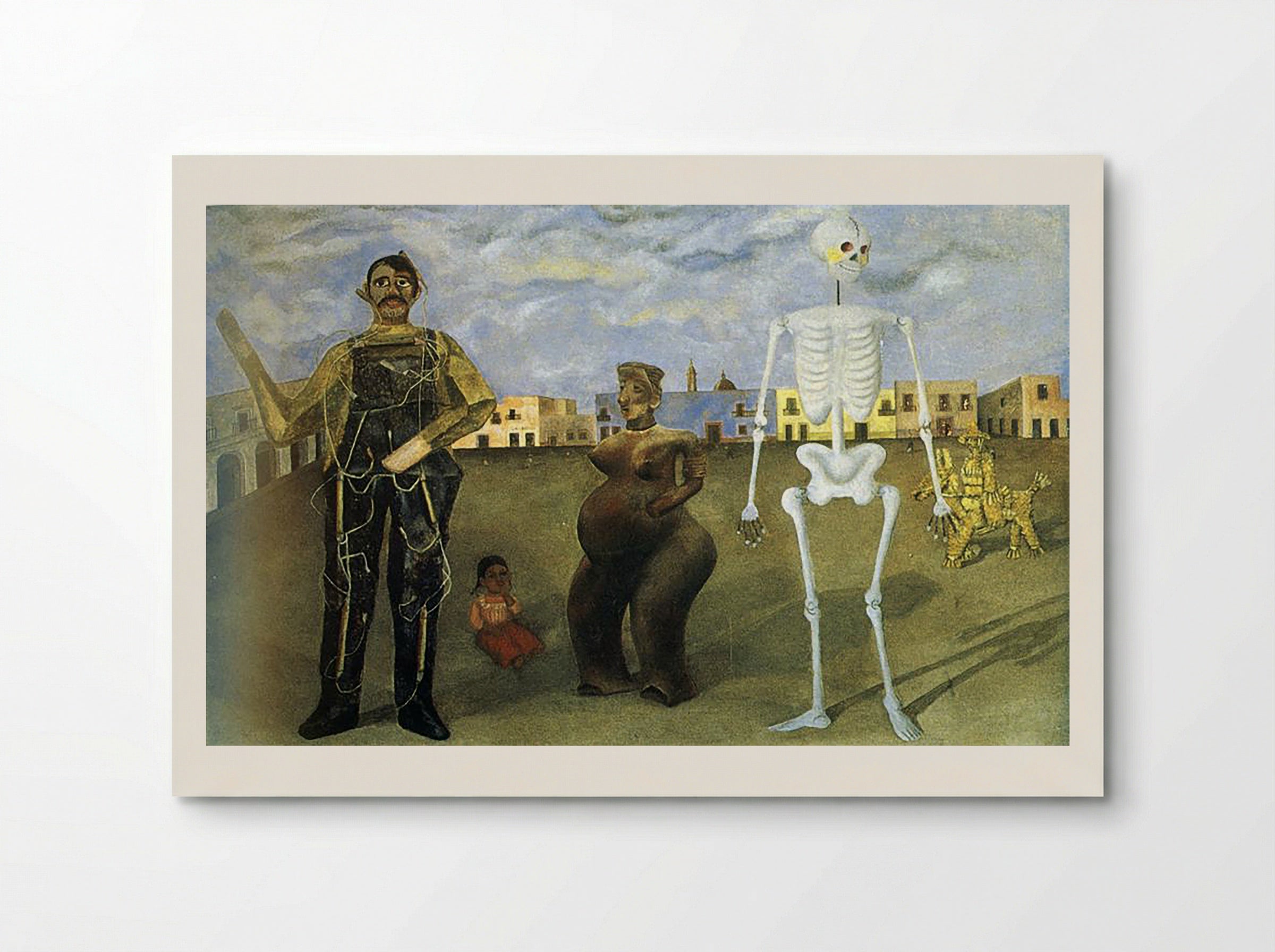 Four Inhabitants of Mexico - Frida Kahlo - Poster