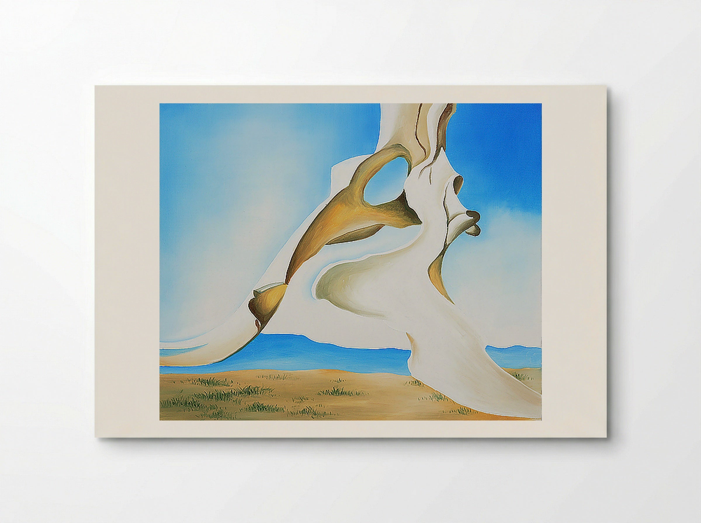 Pelvis with the Distance - Georgia O'Keeffe - Poster