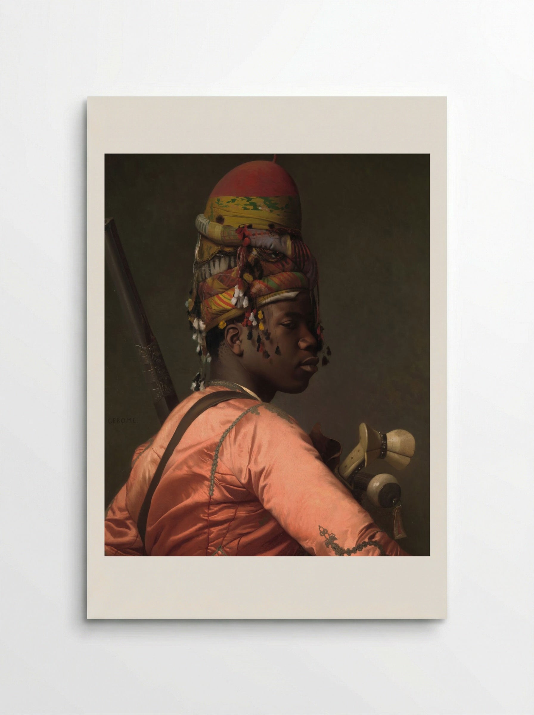 Black Bashi-Bazouk - Gérôme - Poster