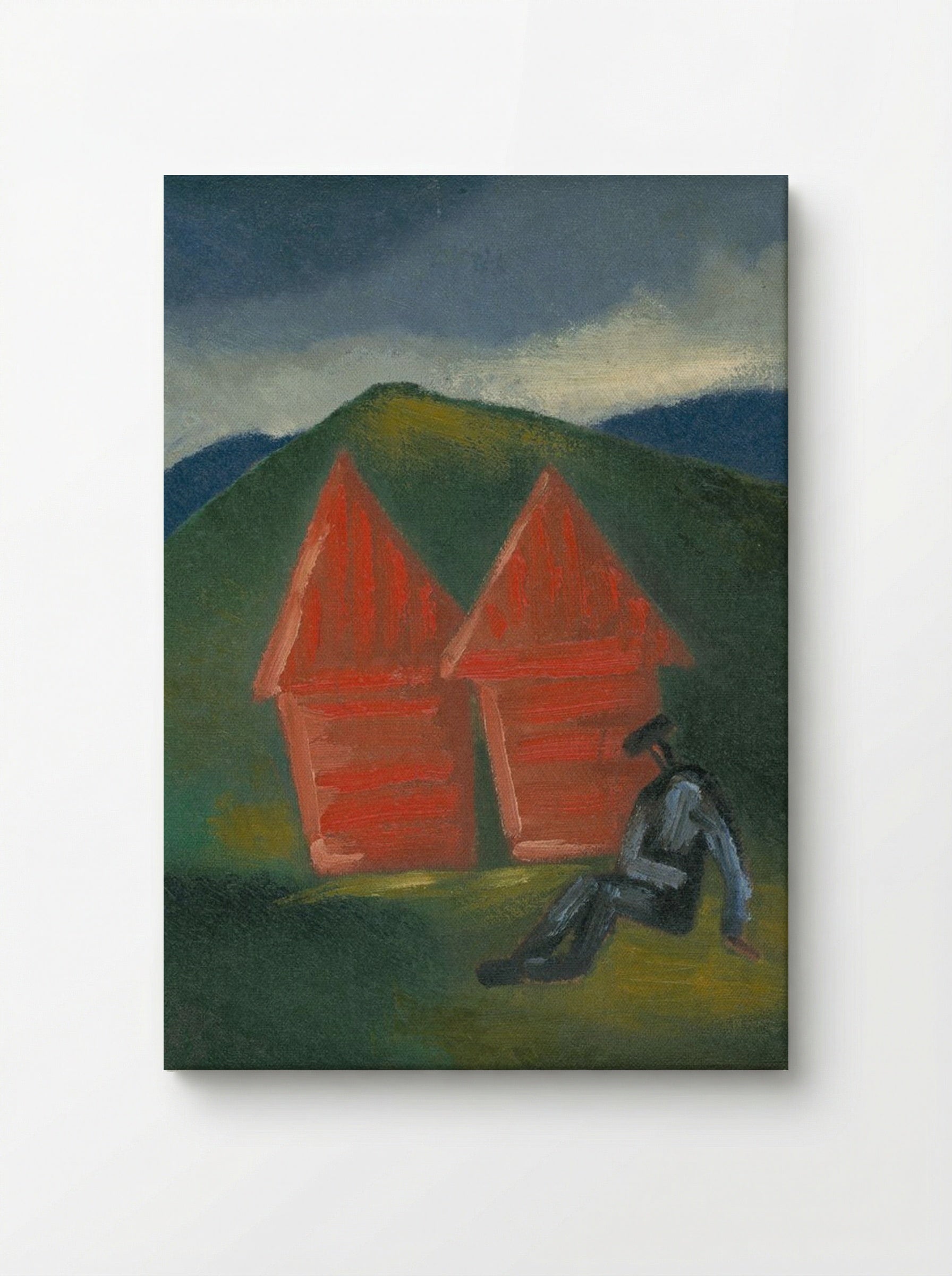 Hay Barns - Mikuláš Galanda - Canvas