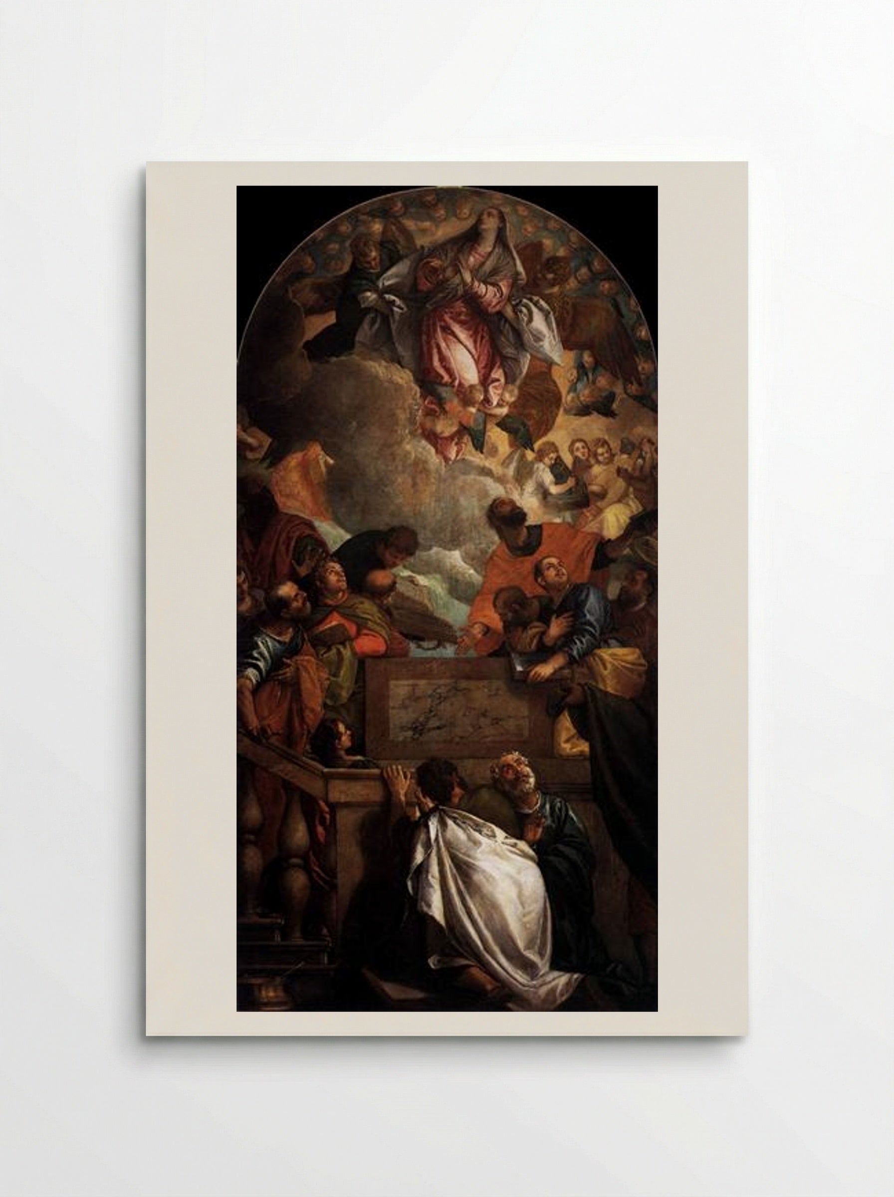 Assumption of the Virgin - Paolo Veronese - Poster