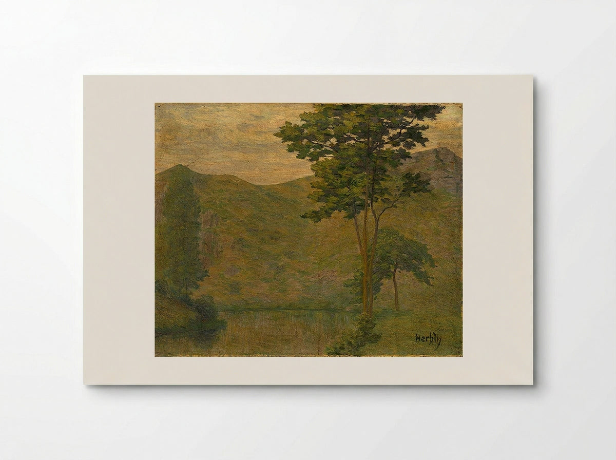 Green Landscape - Auguste Herbin - Poster