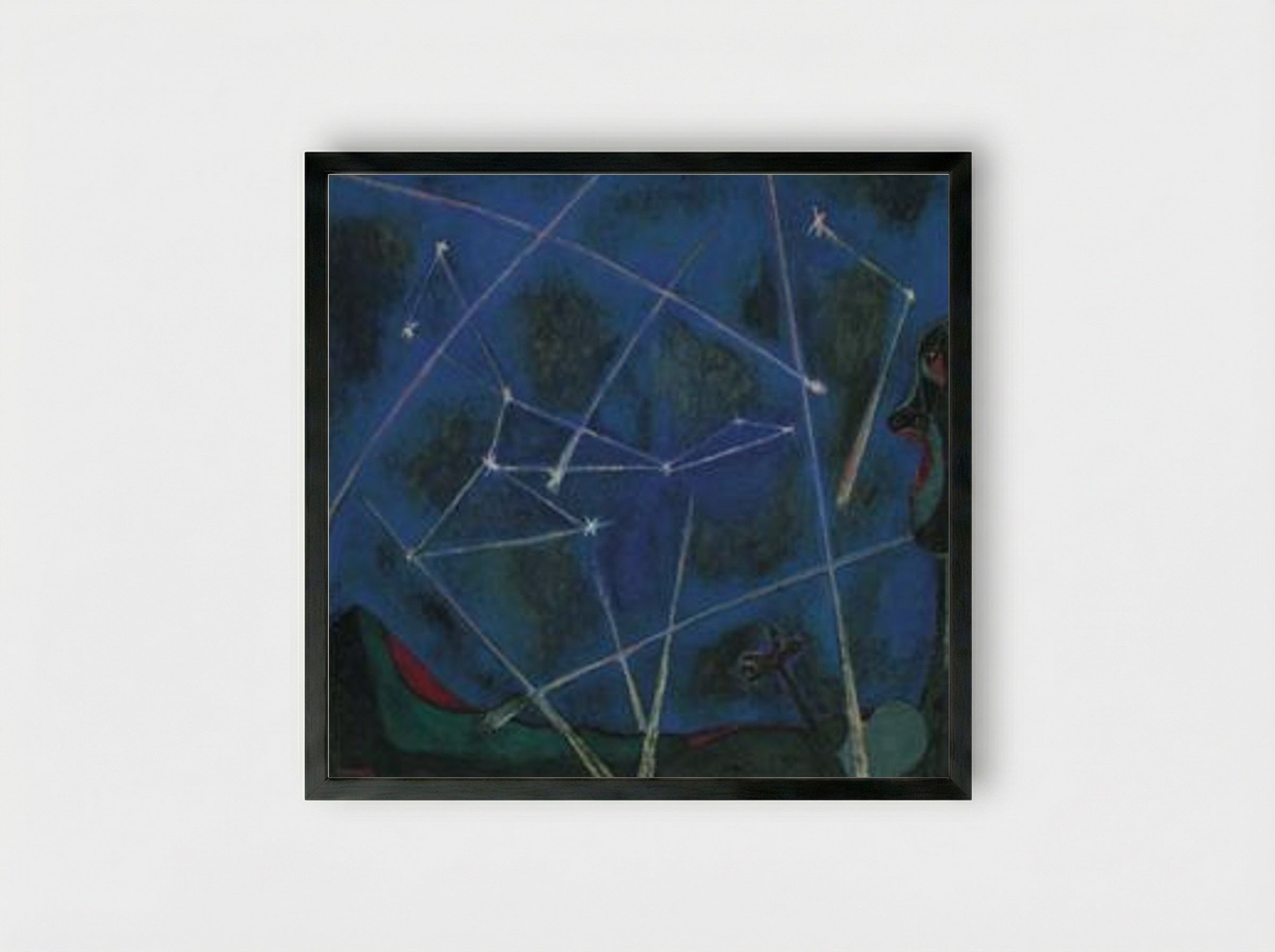 Cuerpos celestes - Rufino Tamayo - Framed Print Black