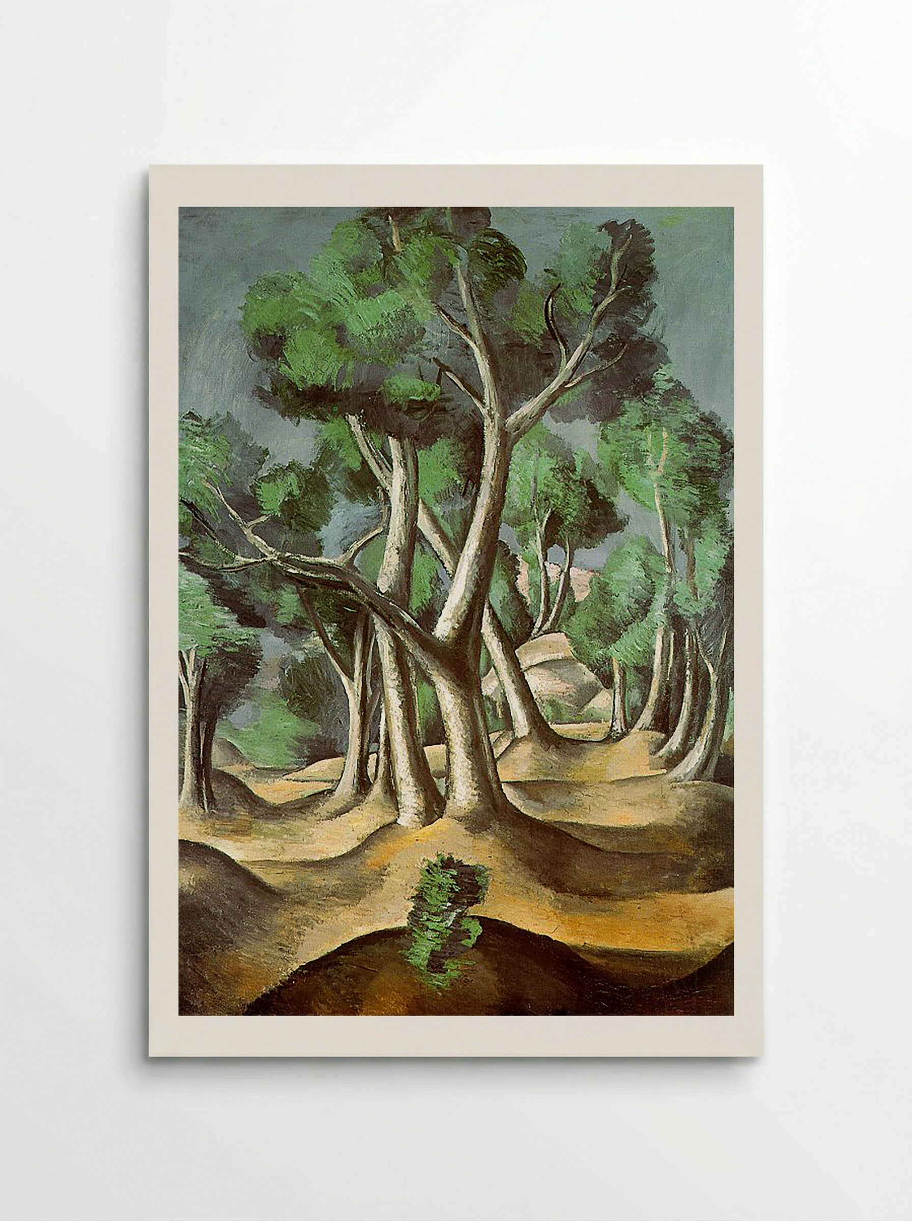 The Grove - Paul Cézanne - Poster