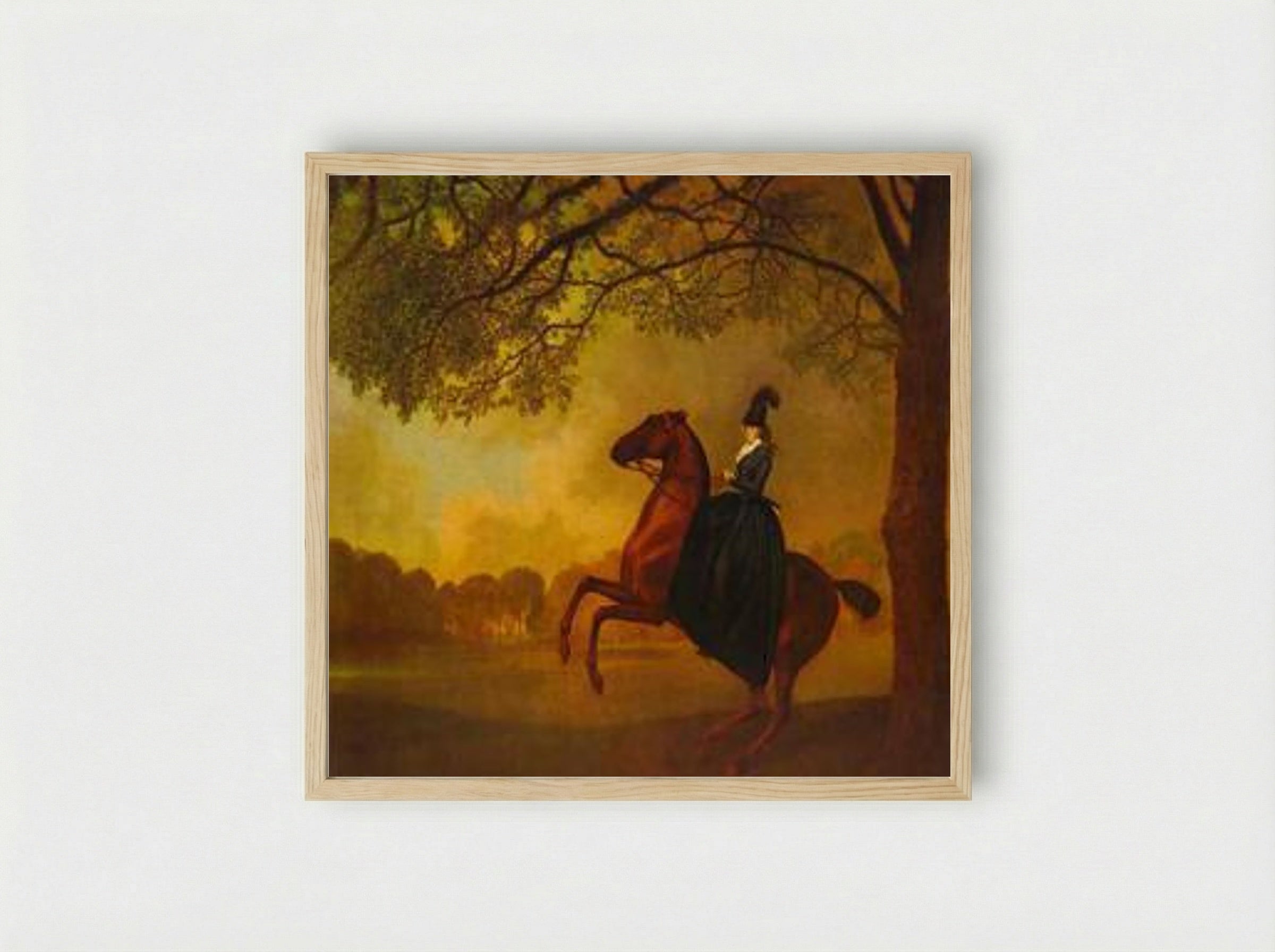 Laetitia, Lady Lade - George Stubbs - Framed Print Wood