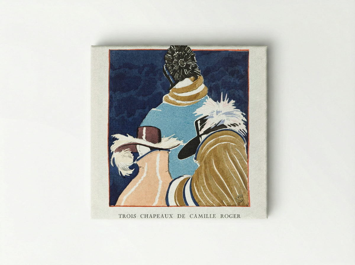 Accessories: Trois Chapeaux de Camille Roger - Porter Woodruff - Canvas