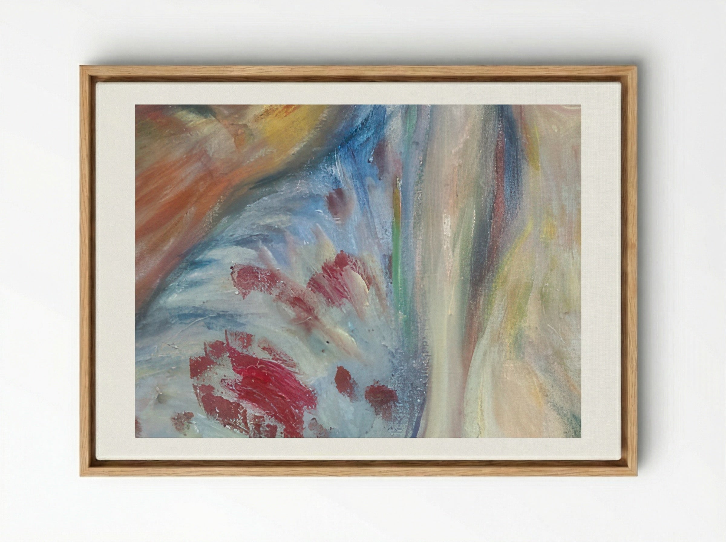 The Death of Marat - Edvard Munch - Framed Canvas Wood