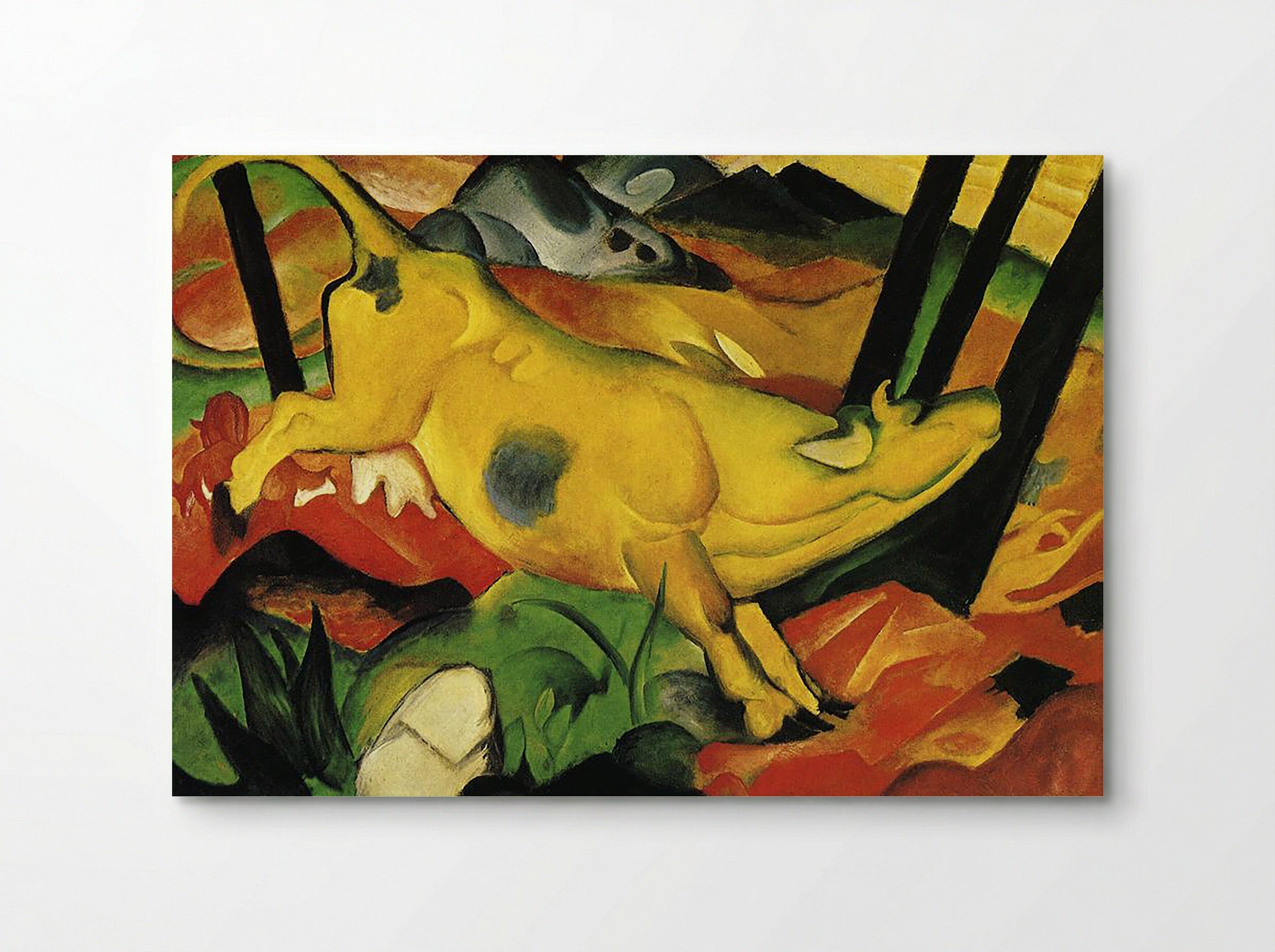The Yellow Cow - Franz Marc - Poster