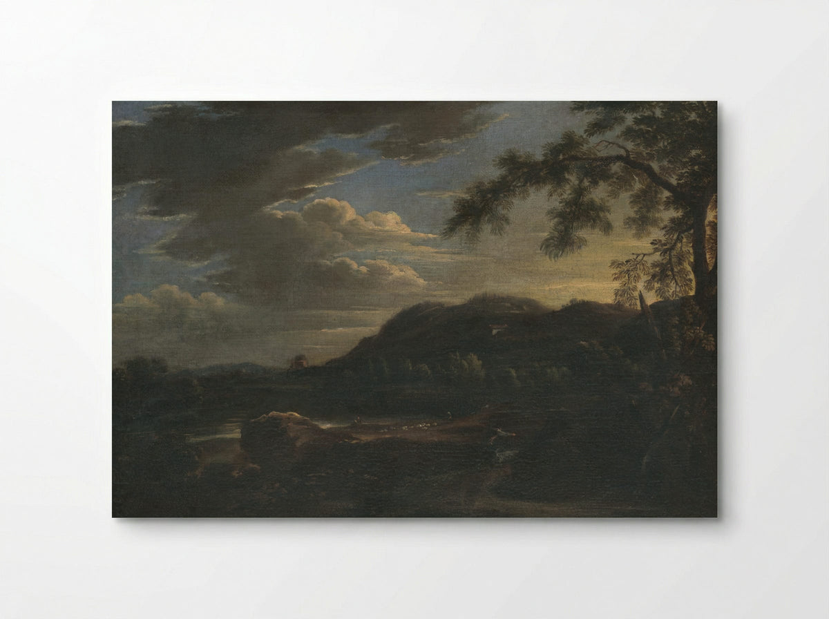 Landscape with Shepherds - Claude Lorrain - Poster