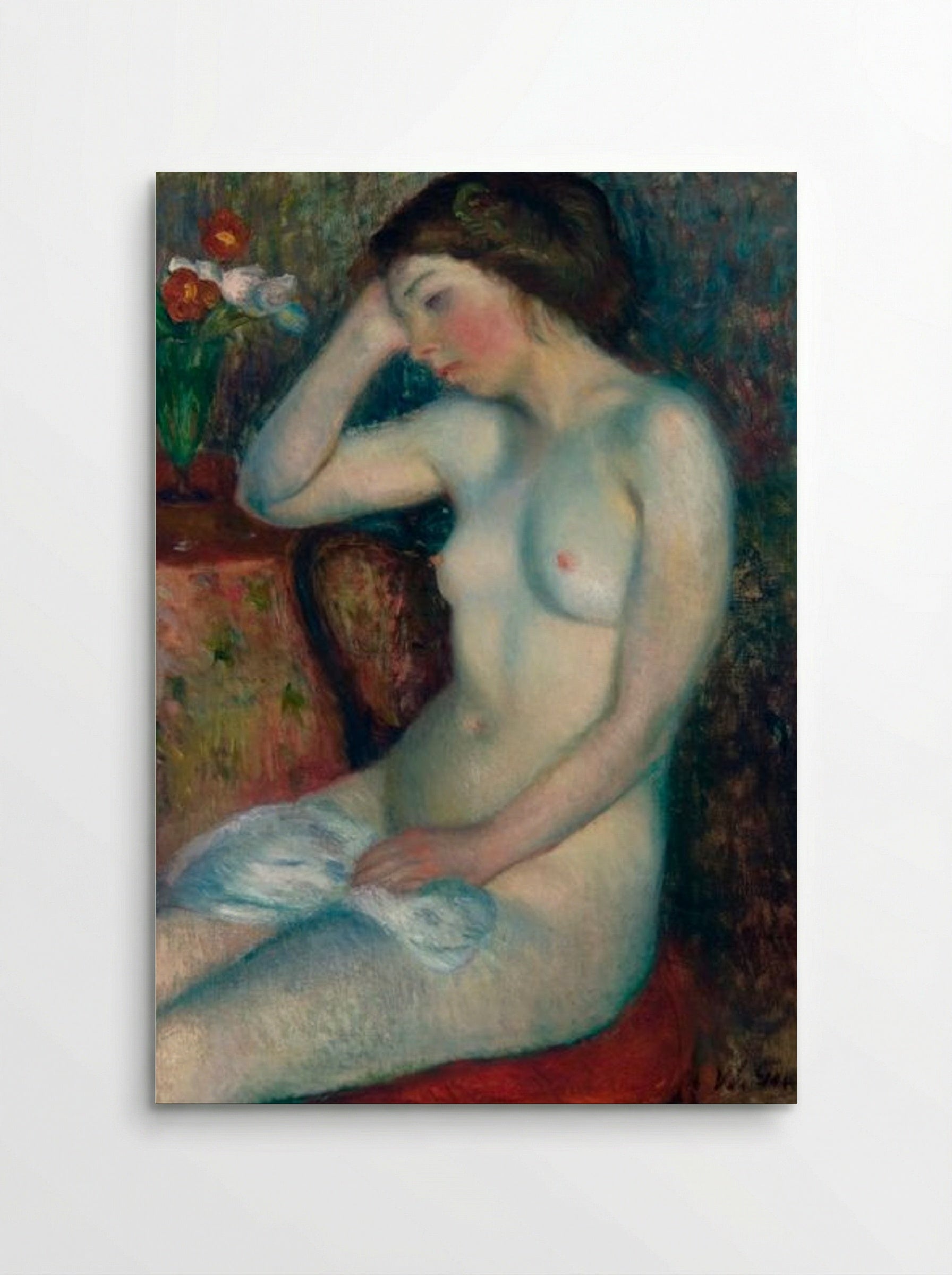 Sleeping Girl - William James Glackens - Poster