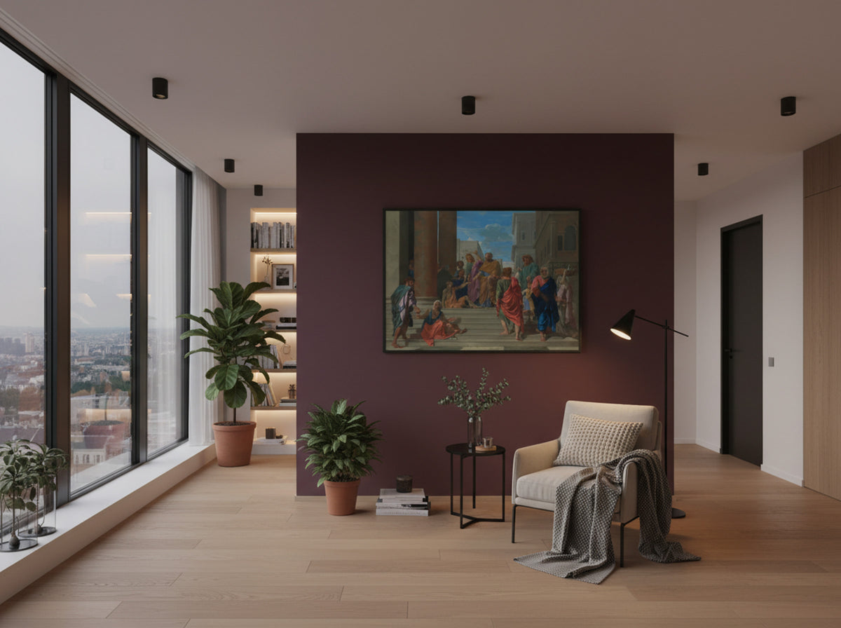 Saints Peter and John Healing the Lame Man - Nicolas Poussin - Lifestyle