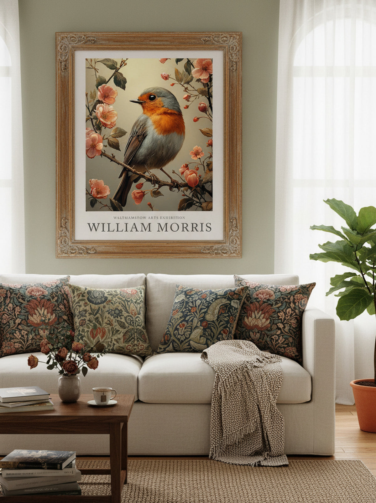 Robin Reflection - William Morris - Lifestyle