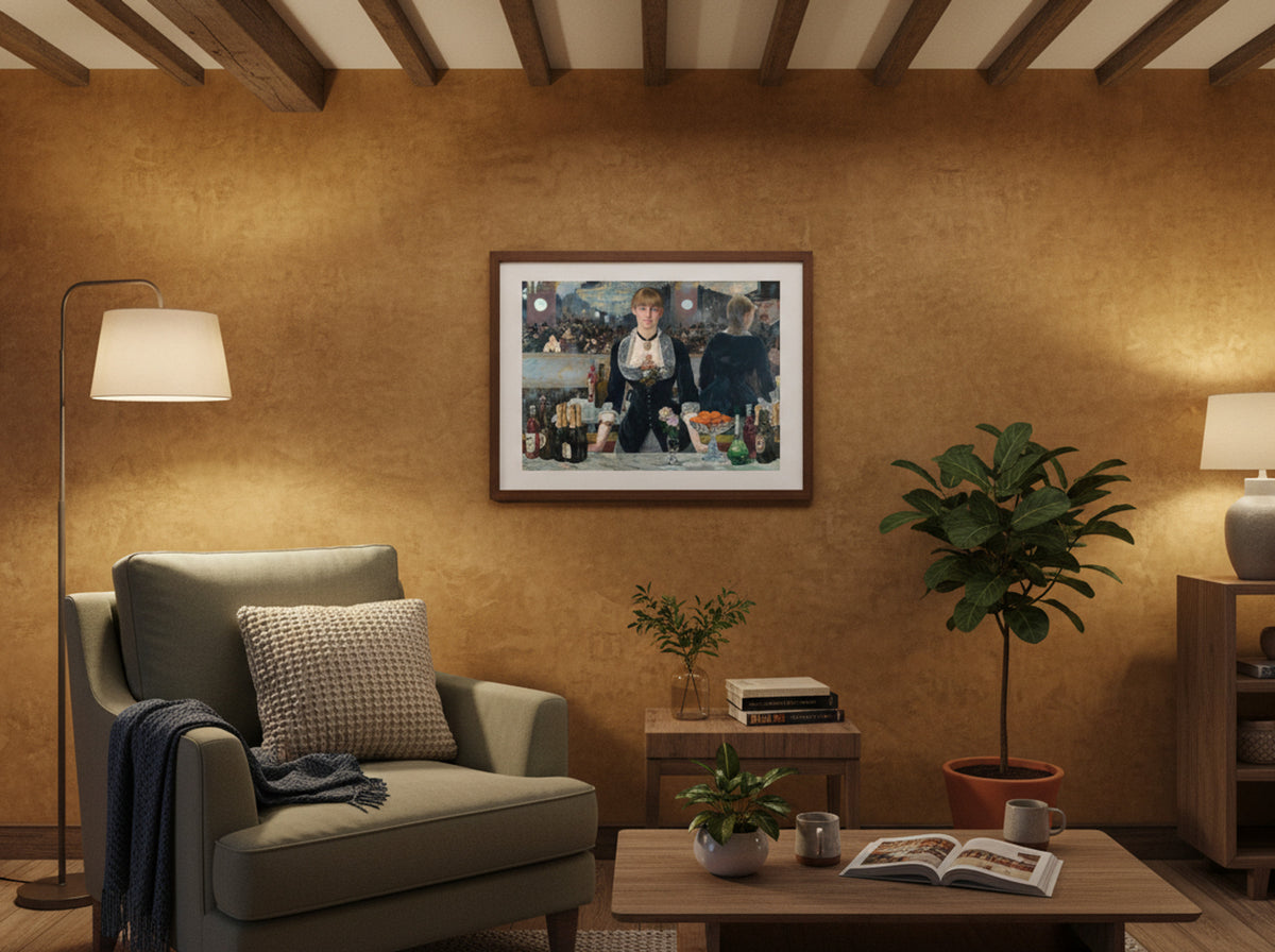 A Bar at the Folies-Bergère - Édouard Manet - Lifestyle