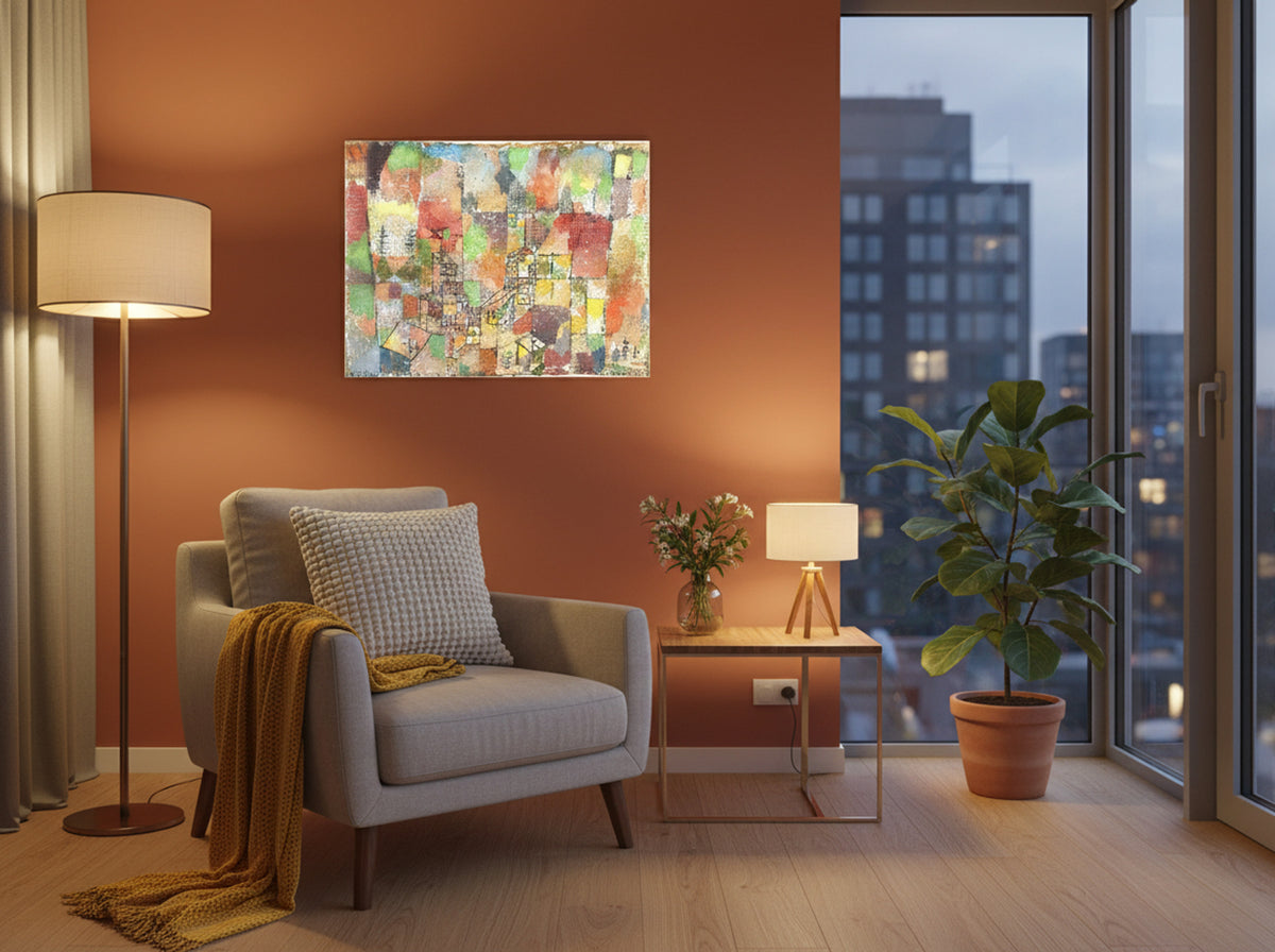 Two Country Houses - Paul Klee - Lifestyle