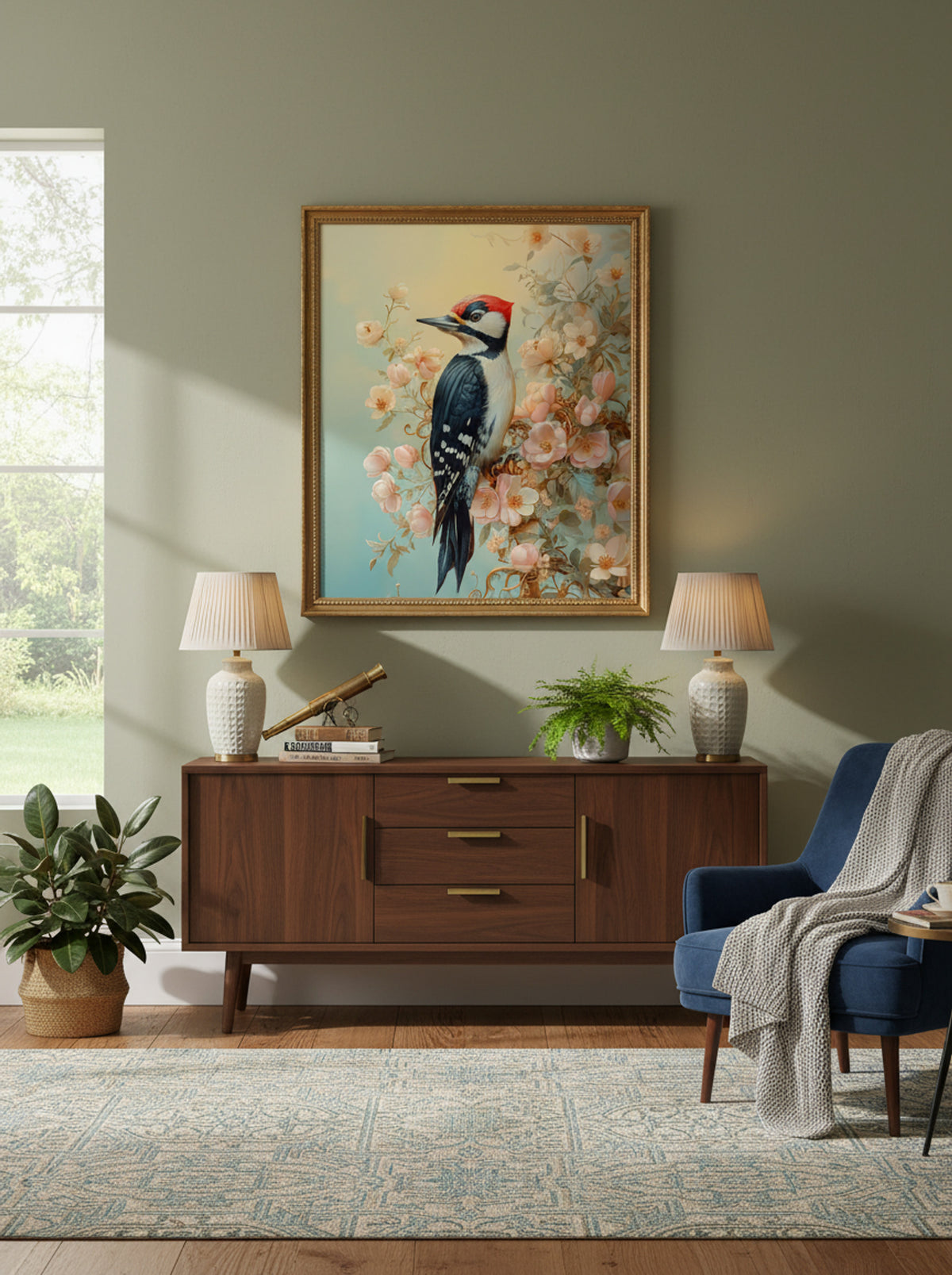 The Great Spotted Woodpecker - William Morris - Lifestyle