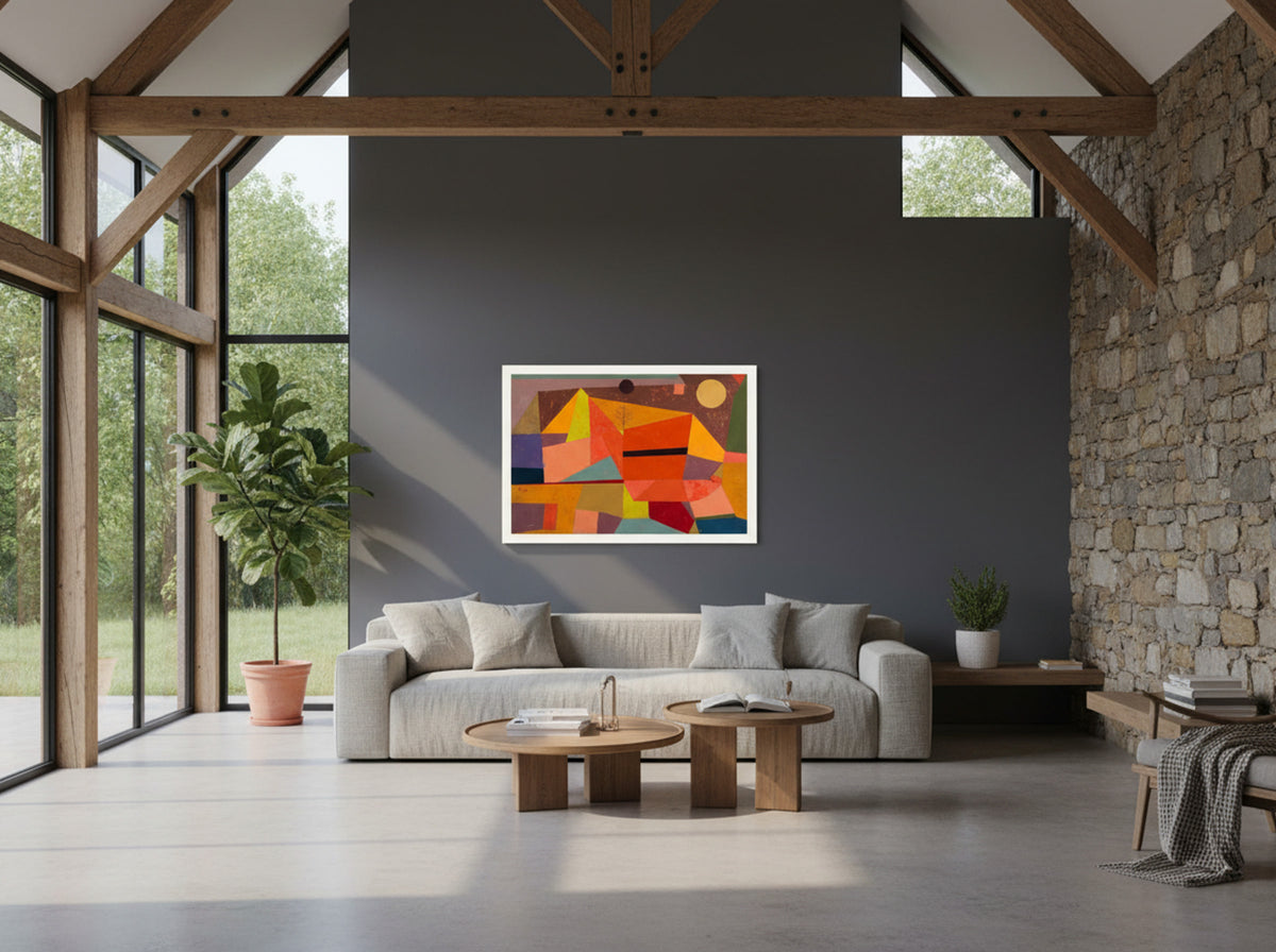 Heitere Gebirgslandschaft (Joyful Mountain Landscape) - Paul Klee - Lifestyle