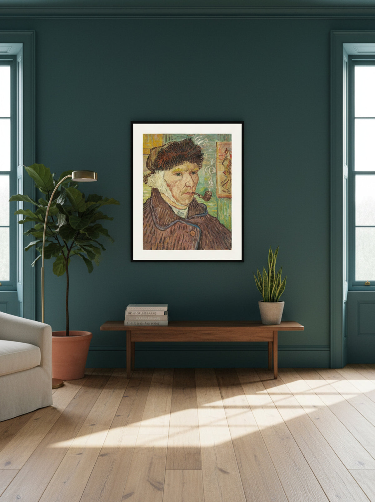 Self-Portrait with Bandaged Ear and Pipe - Vincent van Gogh - Lifestyle